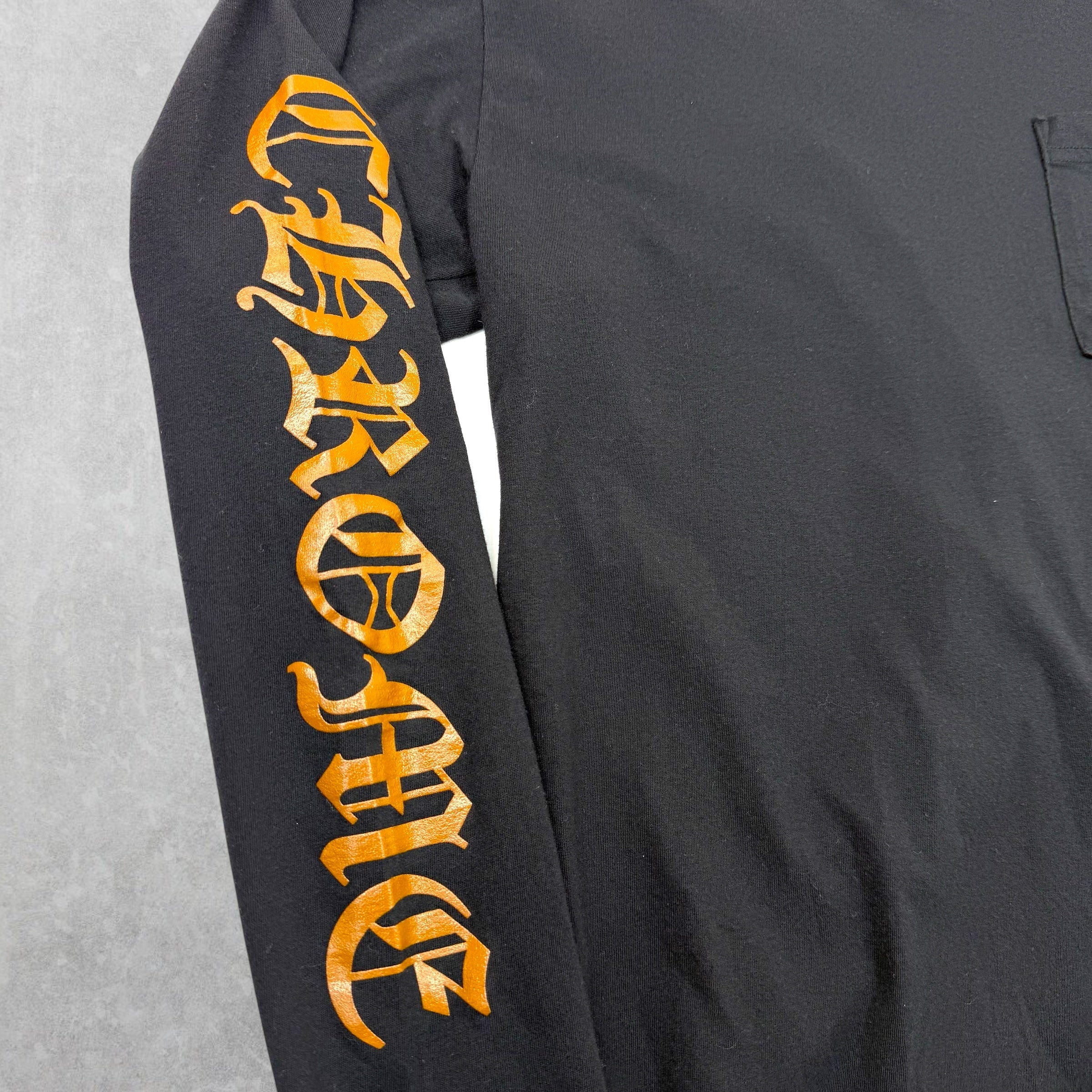 Chrome Hearts Brown Neck Print L/S L