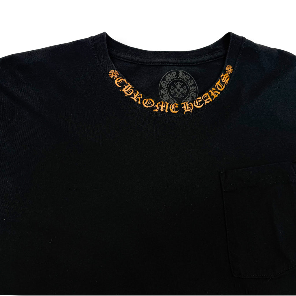 Chrome Hearts Brown Neck Print L/S L