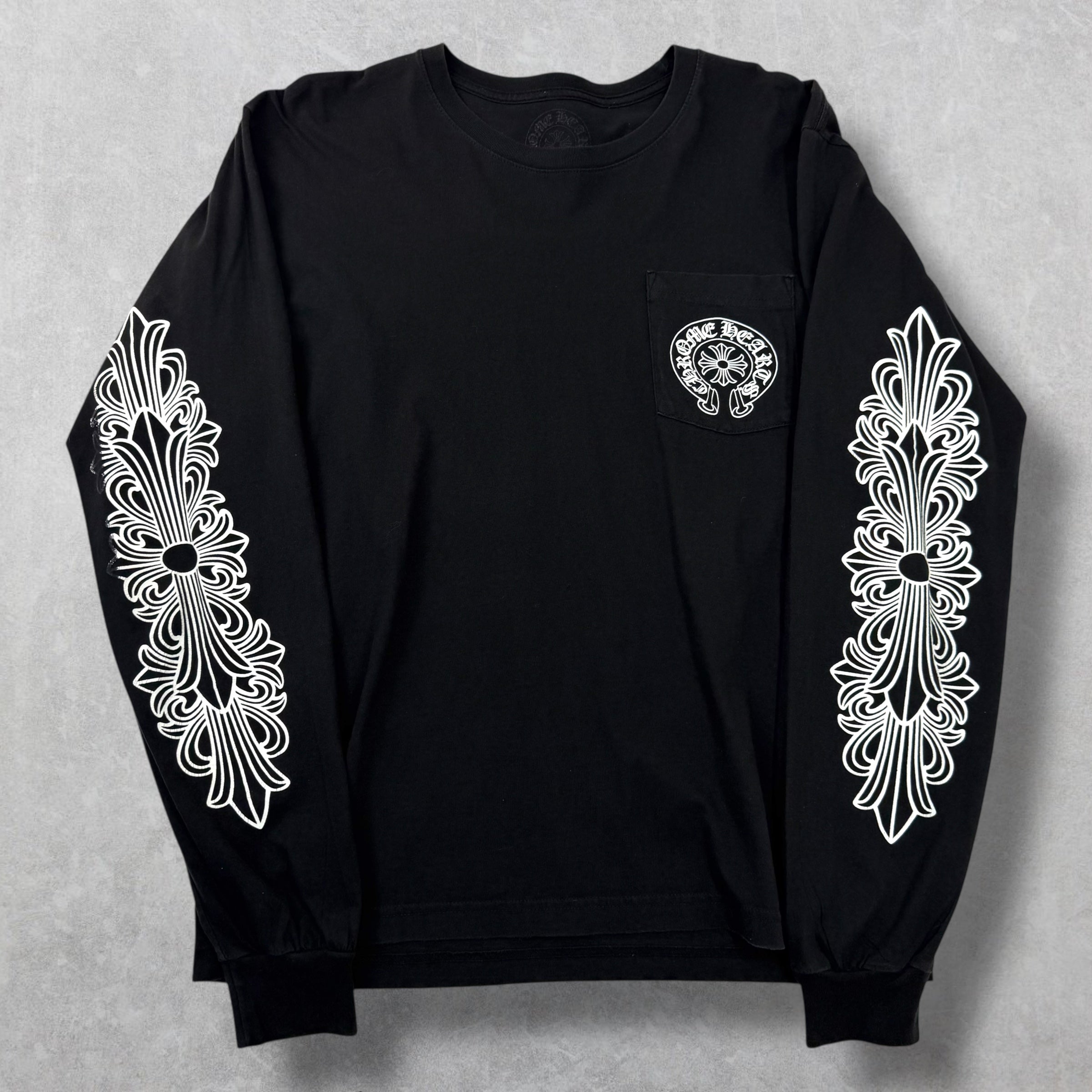 Chrome Hearts LV Horseshoe Floral L/S L