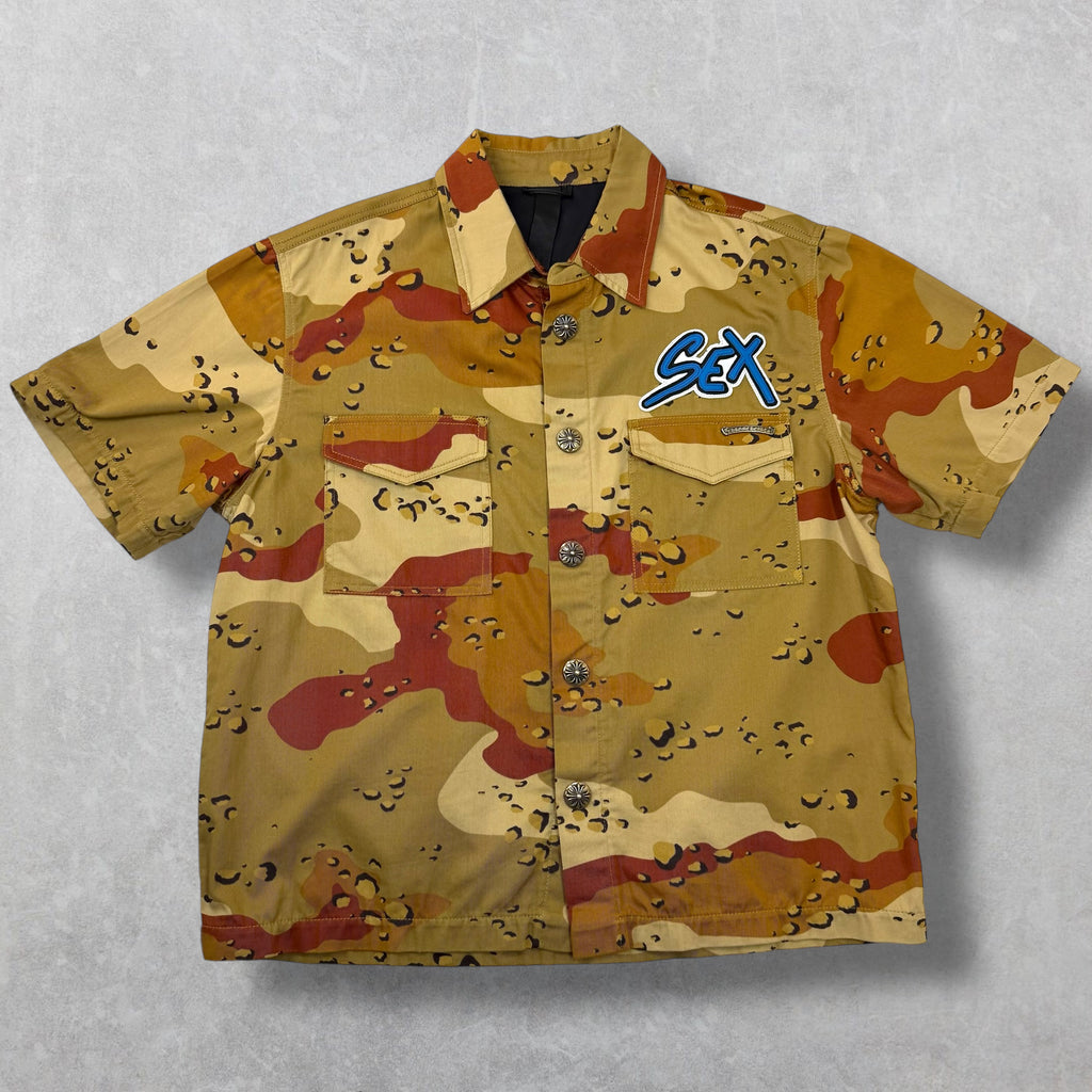 Chrome Hearts Camo Matty Boy Sex Records Shirt L