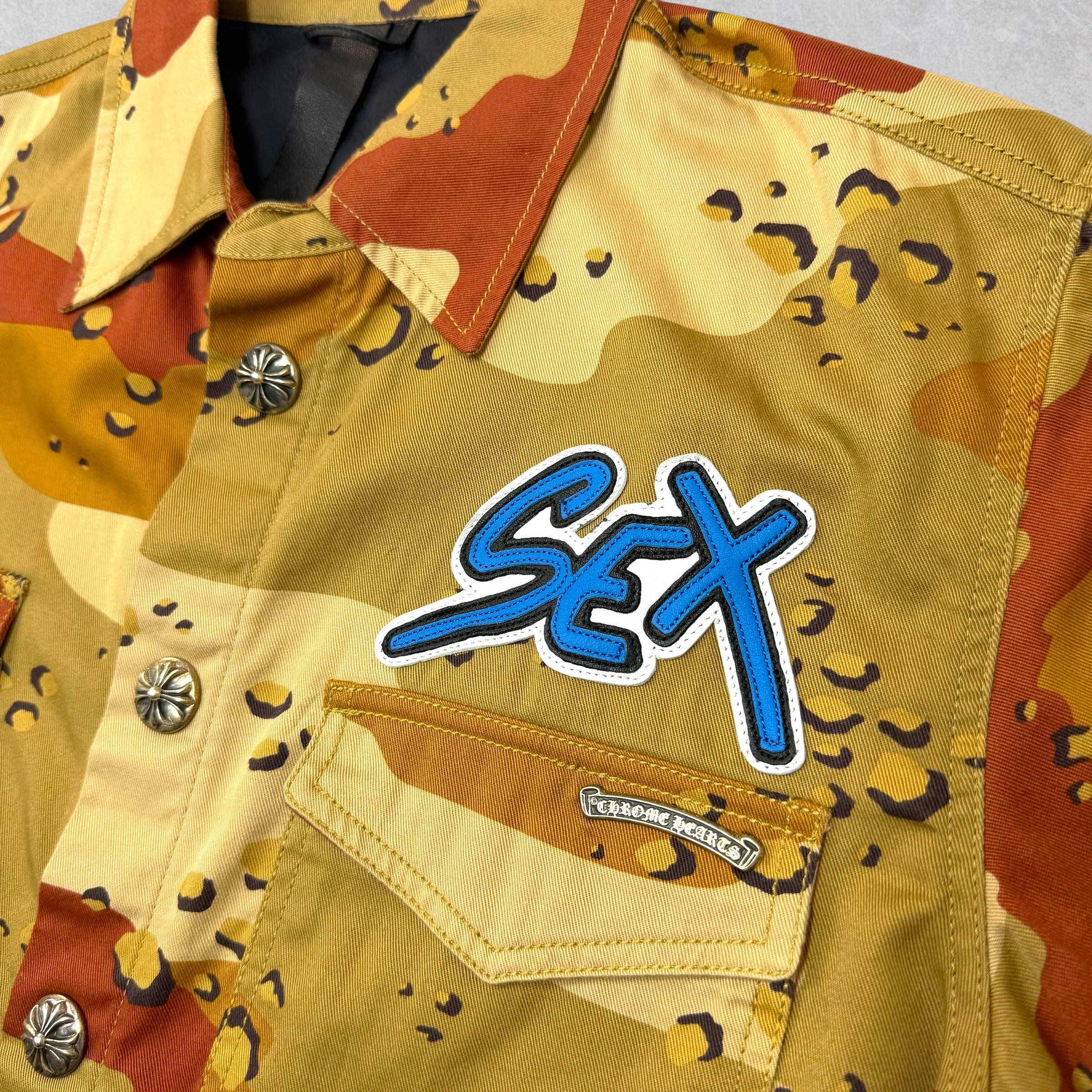 Chrome Hearts Camo Matty Boy Sex Records Shirt L