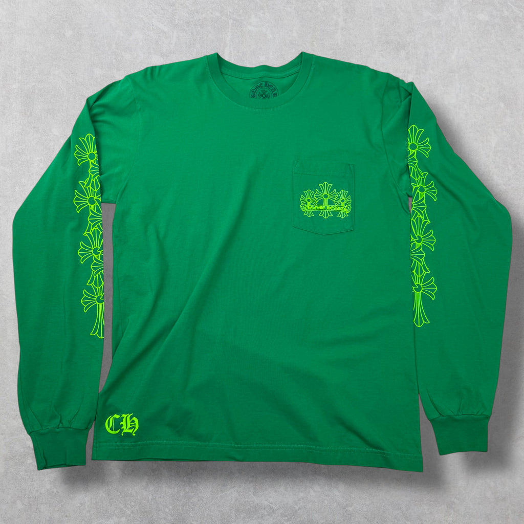 Chrome Hearts Kelly Green Cemetery L/S L