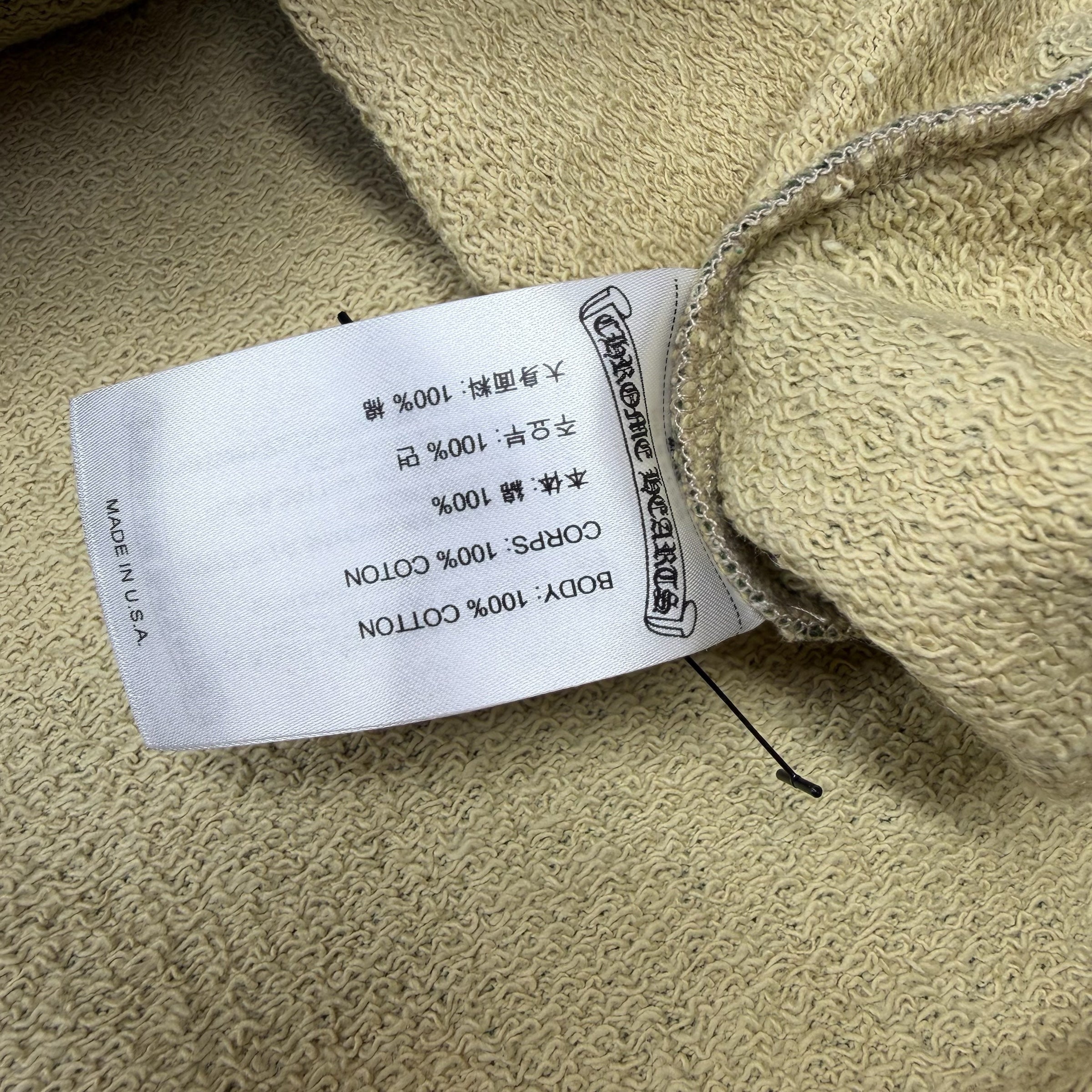 Chrome Hearts Matty Boy Caution Crewneck L