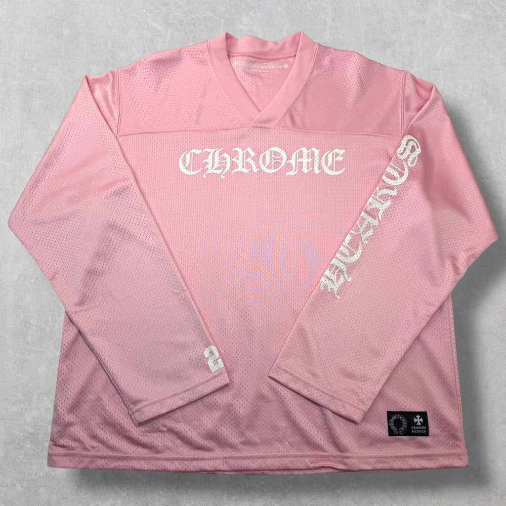 Chrome Hearts 'I Love You' Pink Jersey L