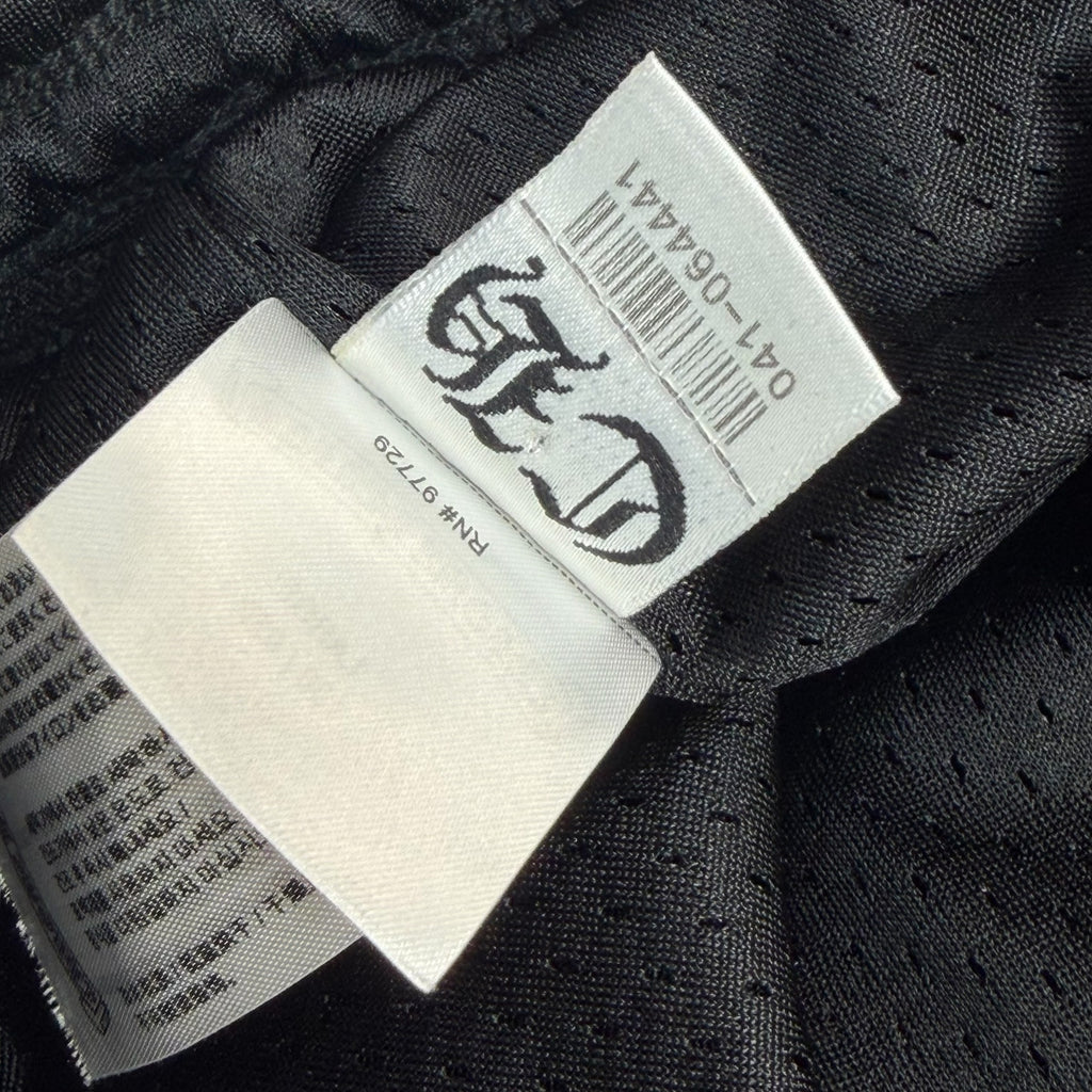 Chrome Hearts Black Mesh Warm Up Pants L