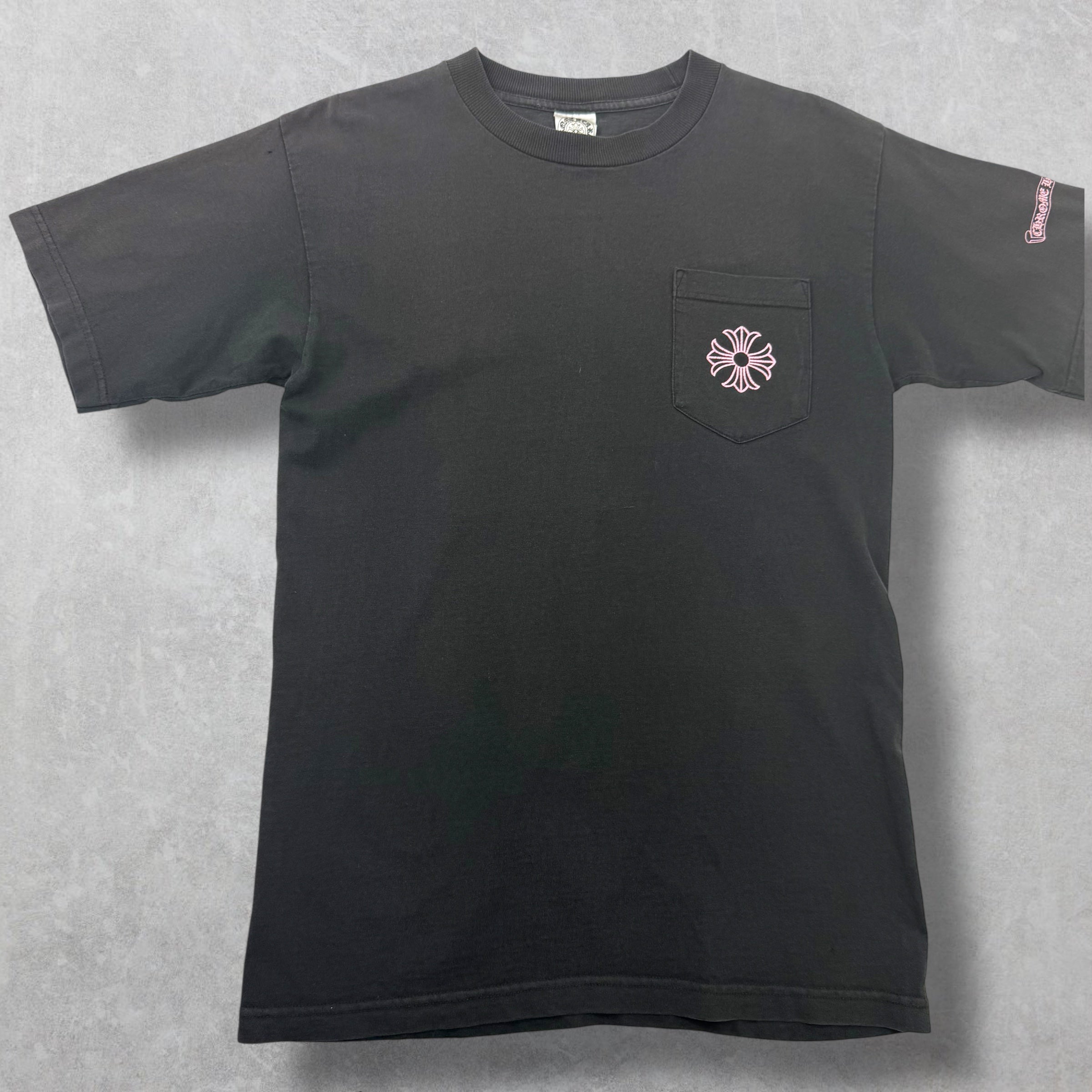 Vintage Chrome Hearts Pink Multi Cross Tee M