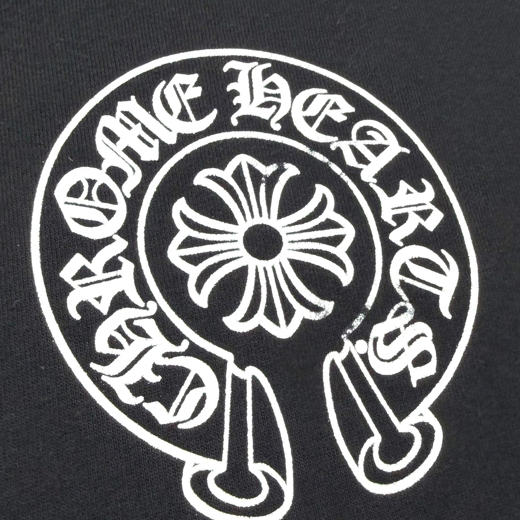 Chrome Hearts London Horseshoe Logo Hoodie L