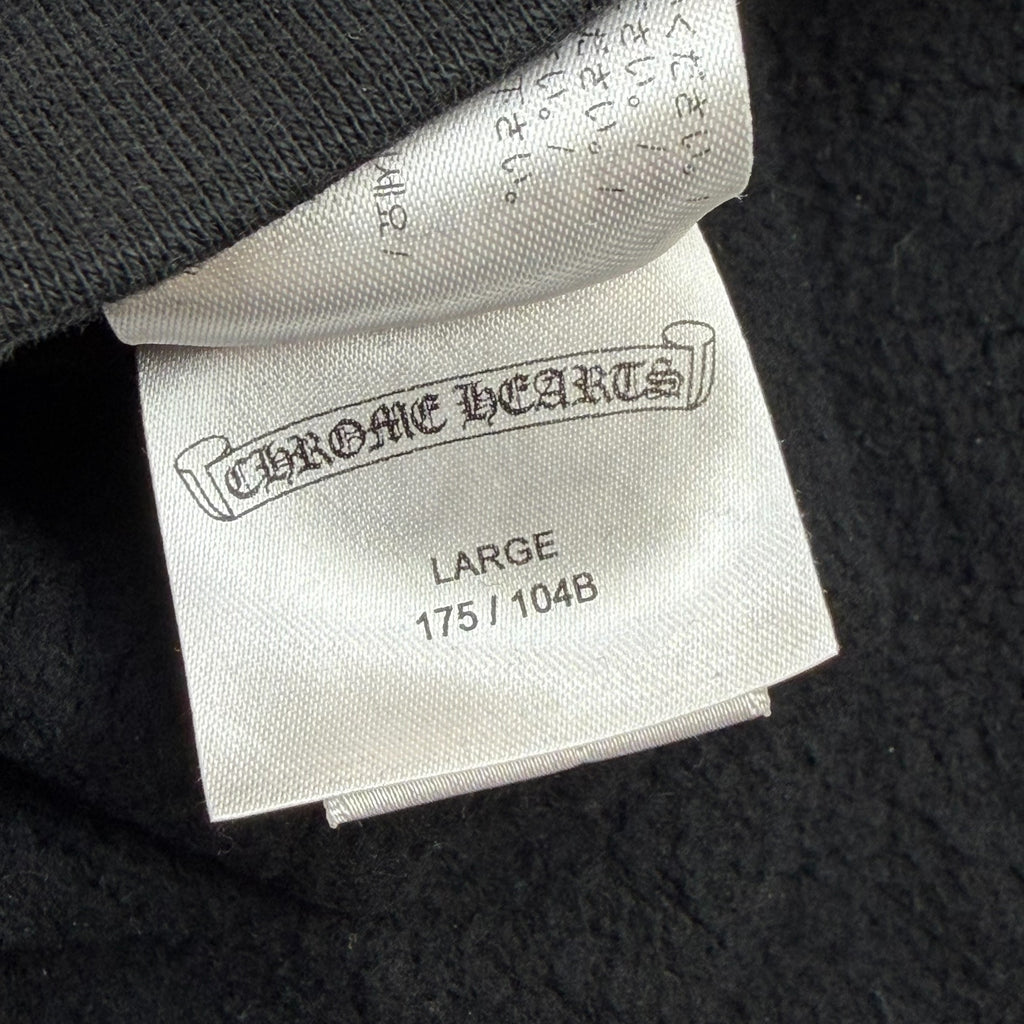 Chrome Hearts London Horseshoe Logo Hoodie L