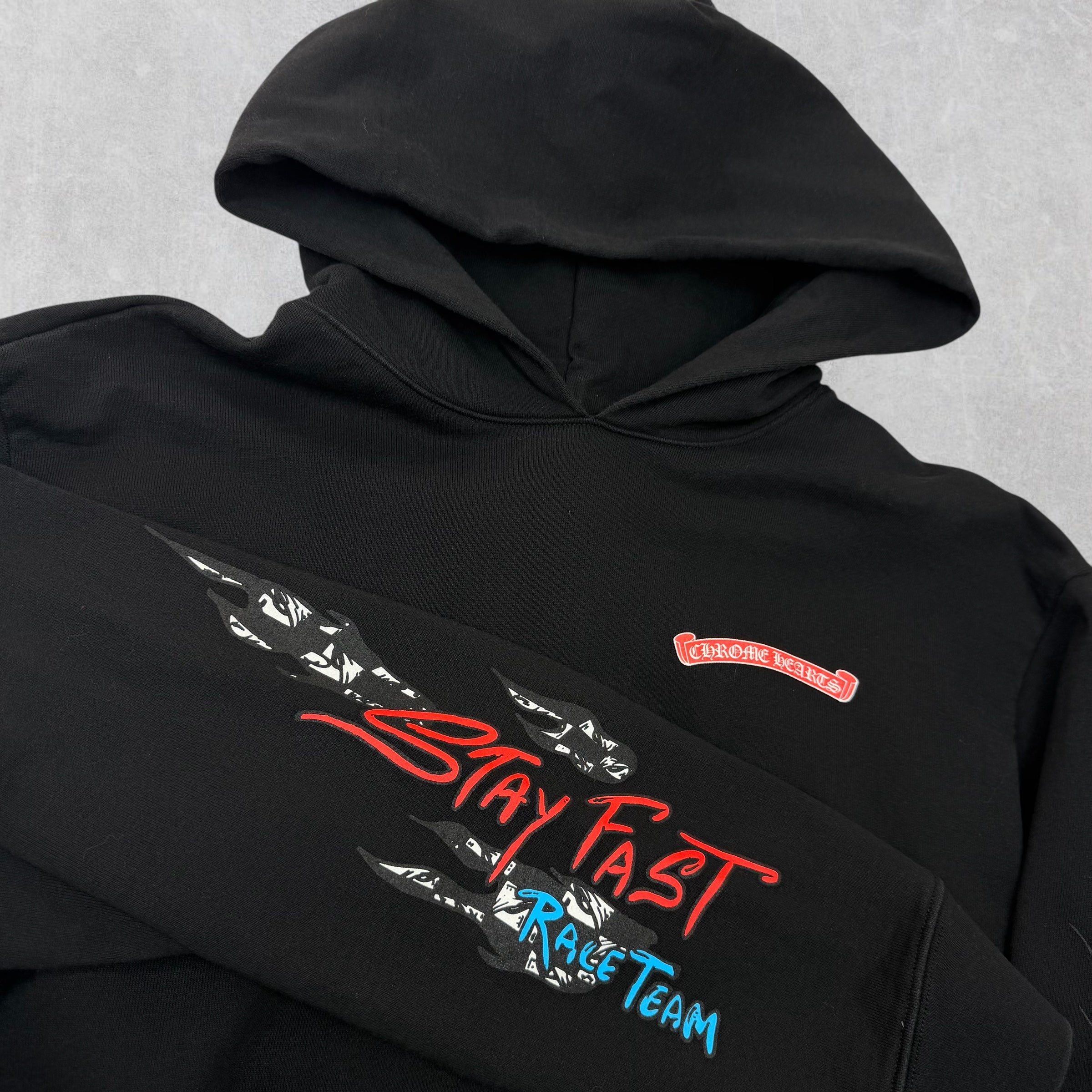 Chrome Hearts Matty Boy Stay Fast Hoodie L