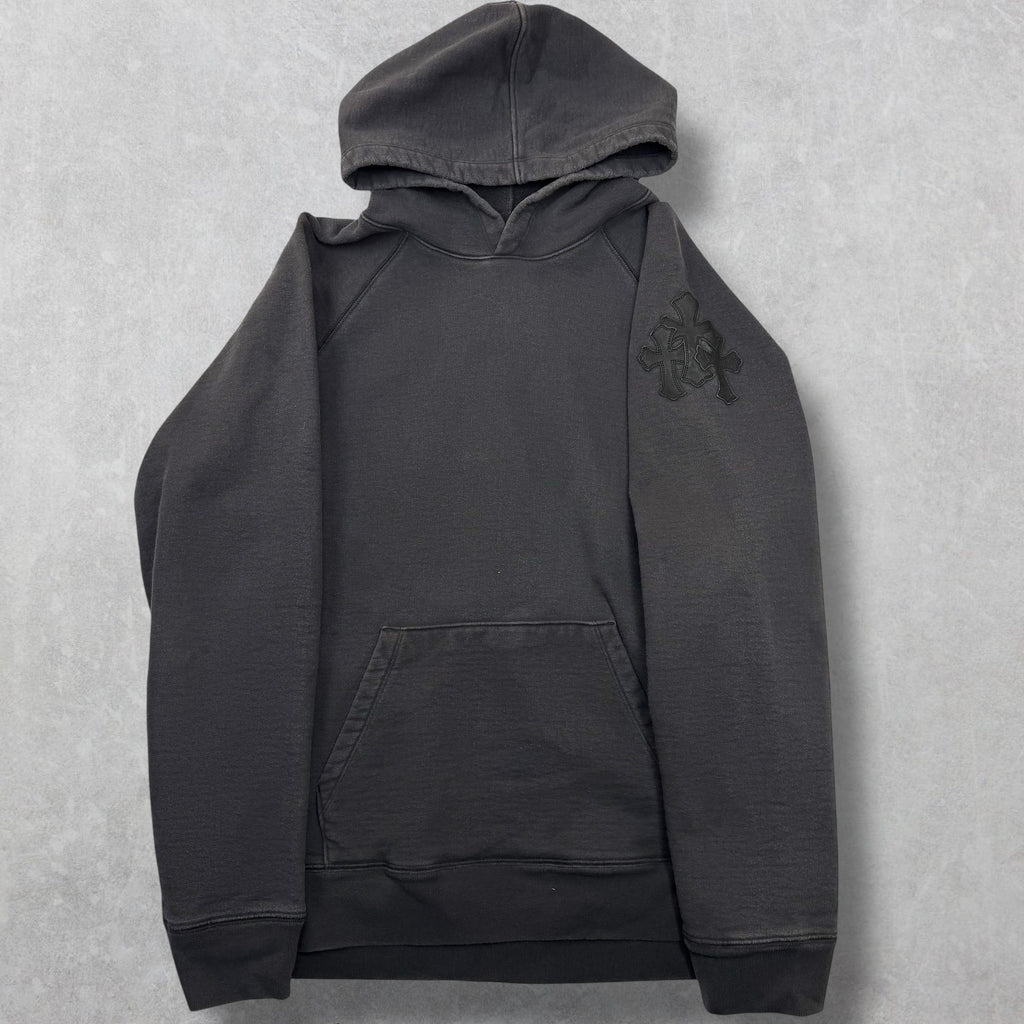 Chrome Hearts Paper Jam Triple Leather Cross Hoodie L