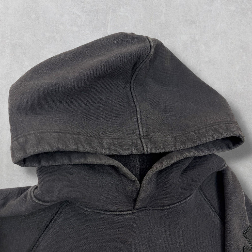 Chrome Hearts Paper Jam Triple Leather Cross Hoodie L