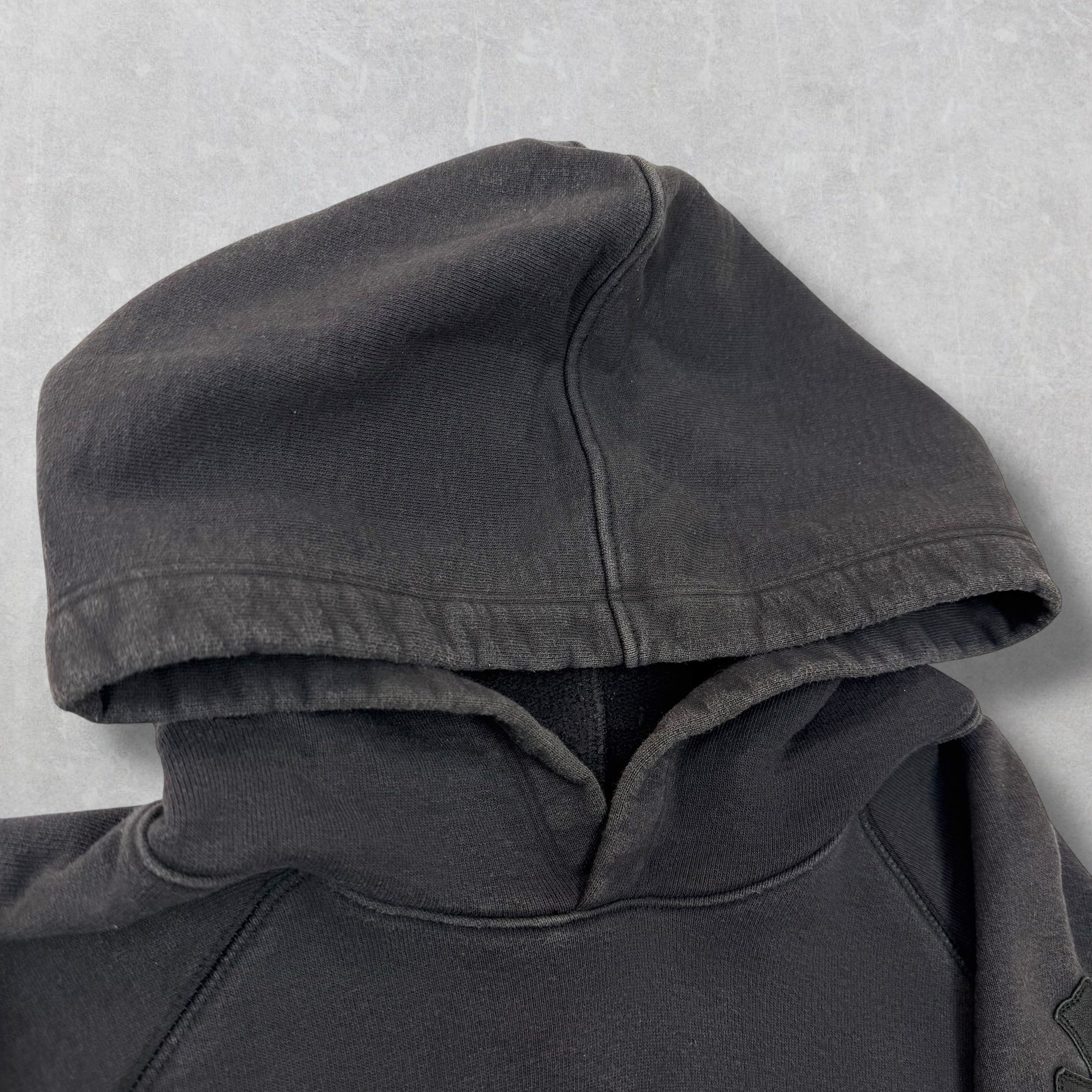 Chrome Hearts Paper Jam Triple Leather Cross Hoodie L