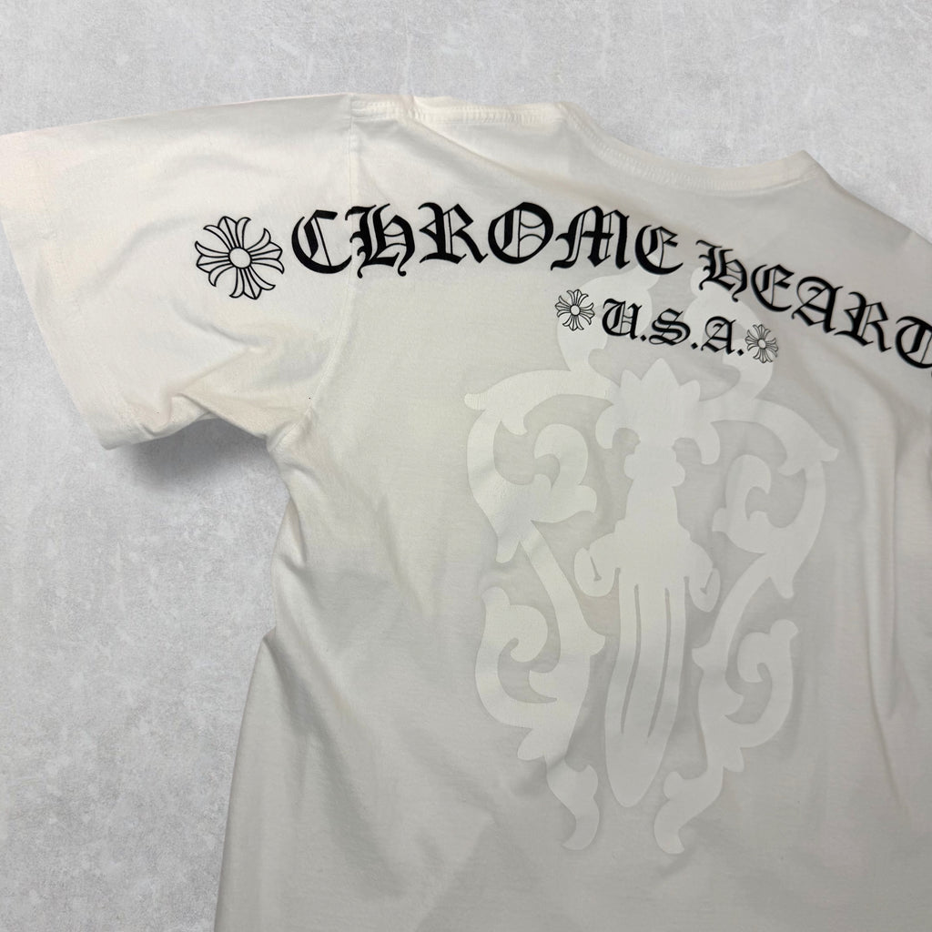 Chrome Hearts Script USA Dagger Tee M