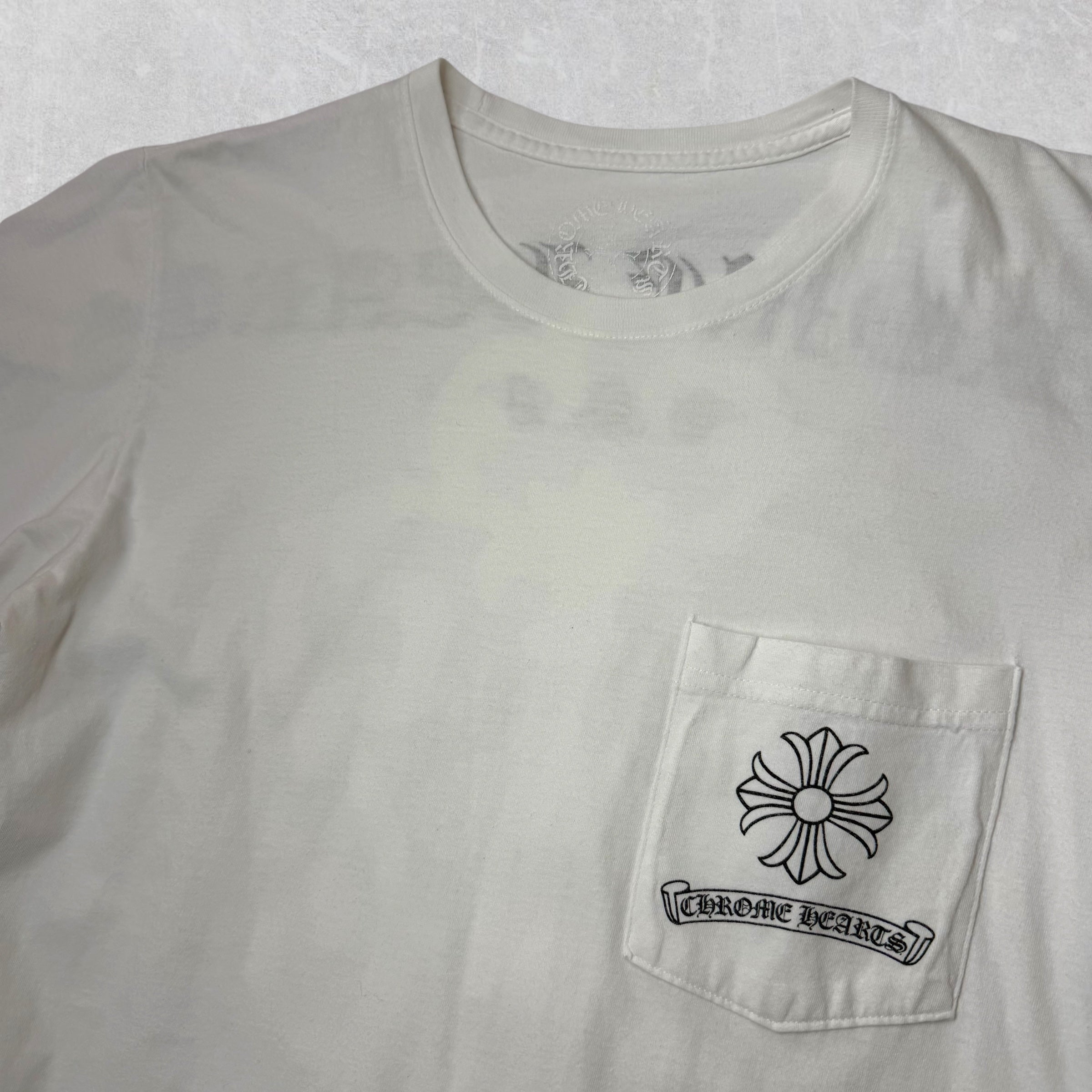 Chrome Hearts Script USA Dagger Tee M