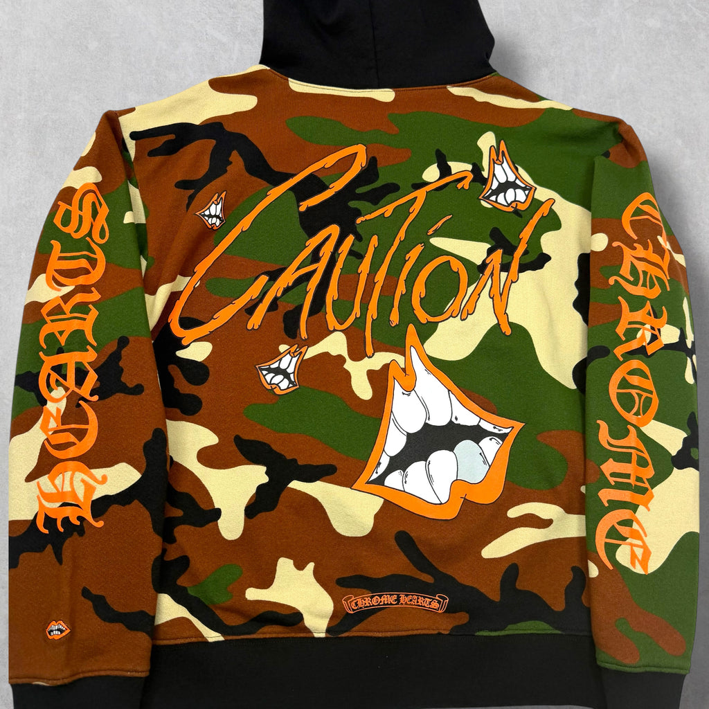 Chrome Hearts Matty Boy Caution Hoodie L