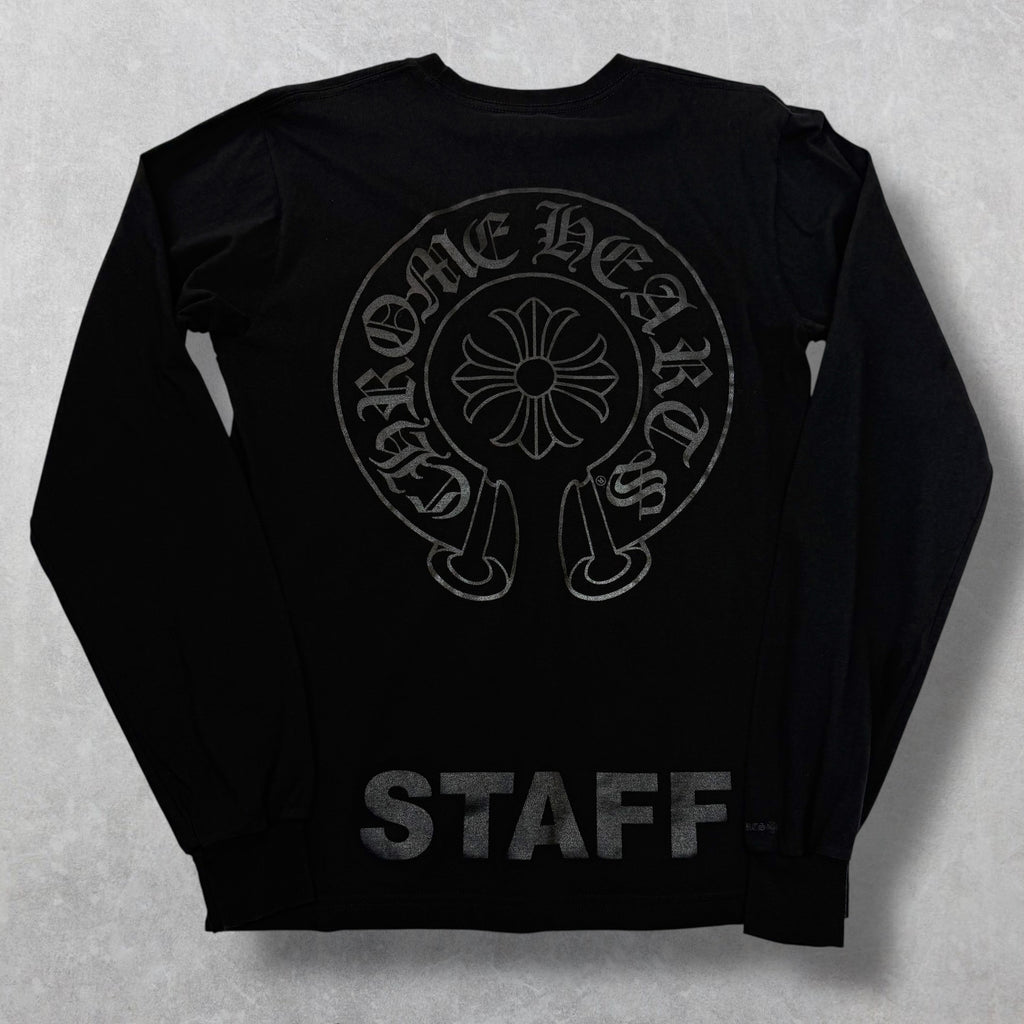Chrome Hearts Black Staff Horseshoe Tee M