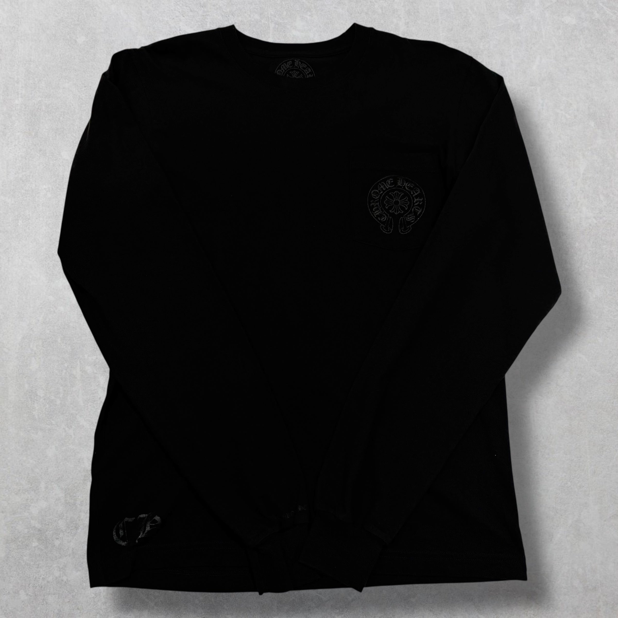 Chrome Hearts Black Staff Horseshoe Tee M