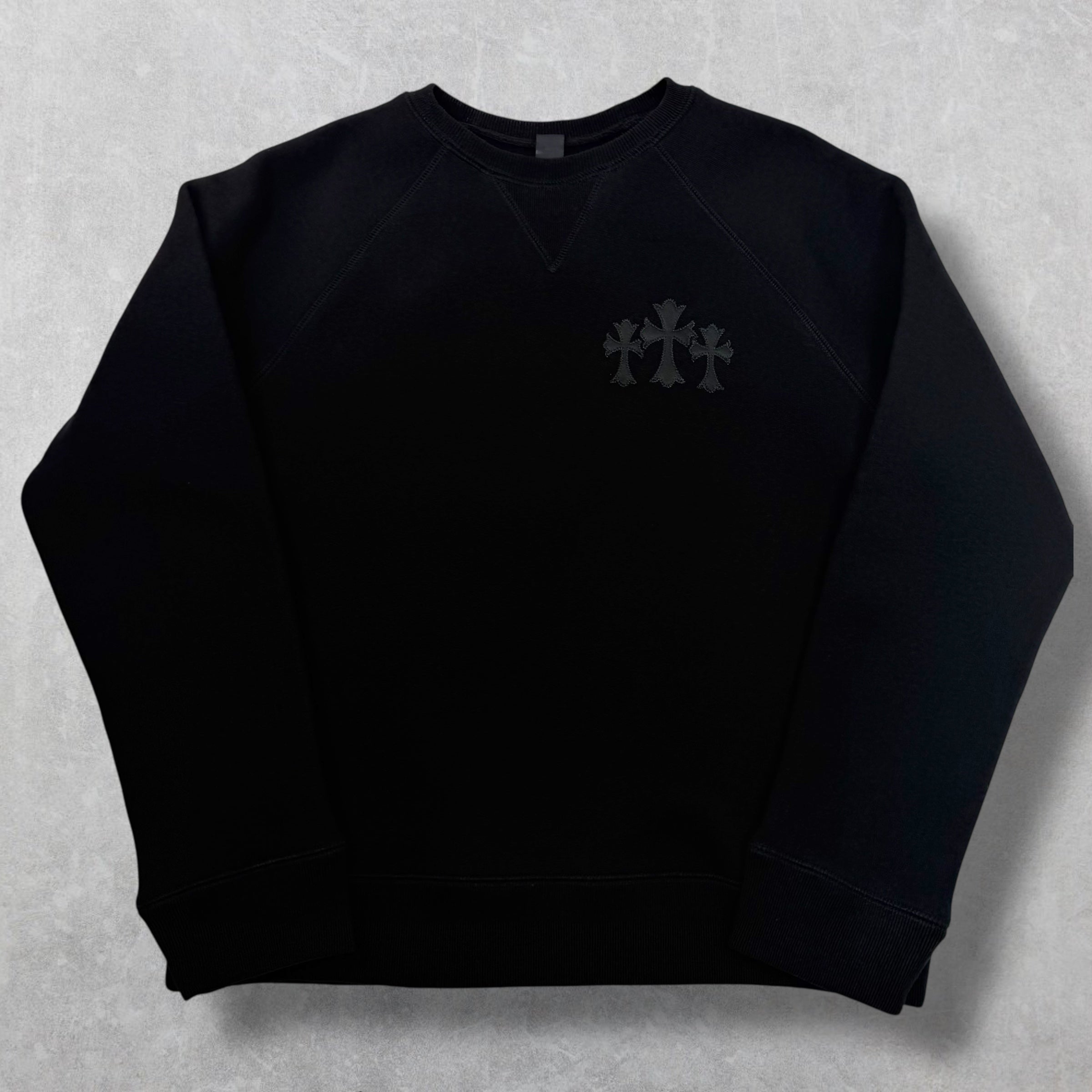Chrome Hearts 711 Cemetery Cross Crewneck M