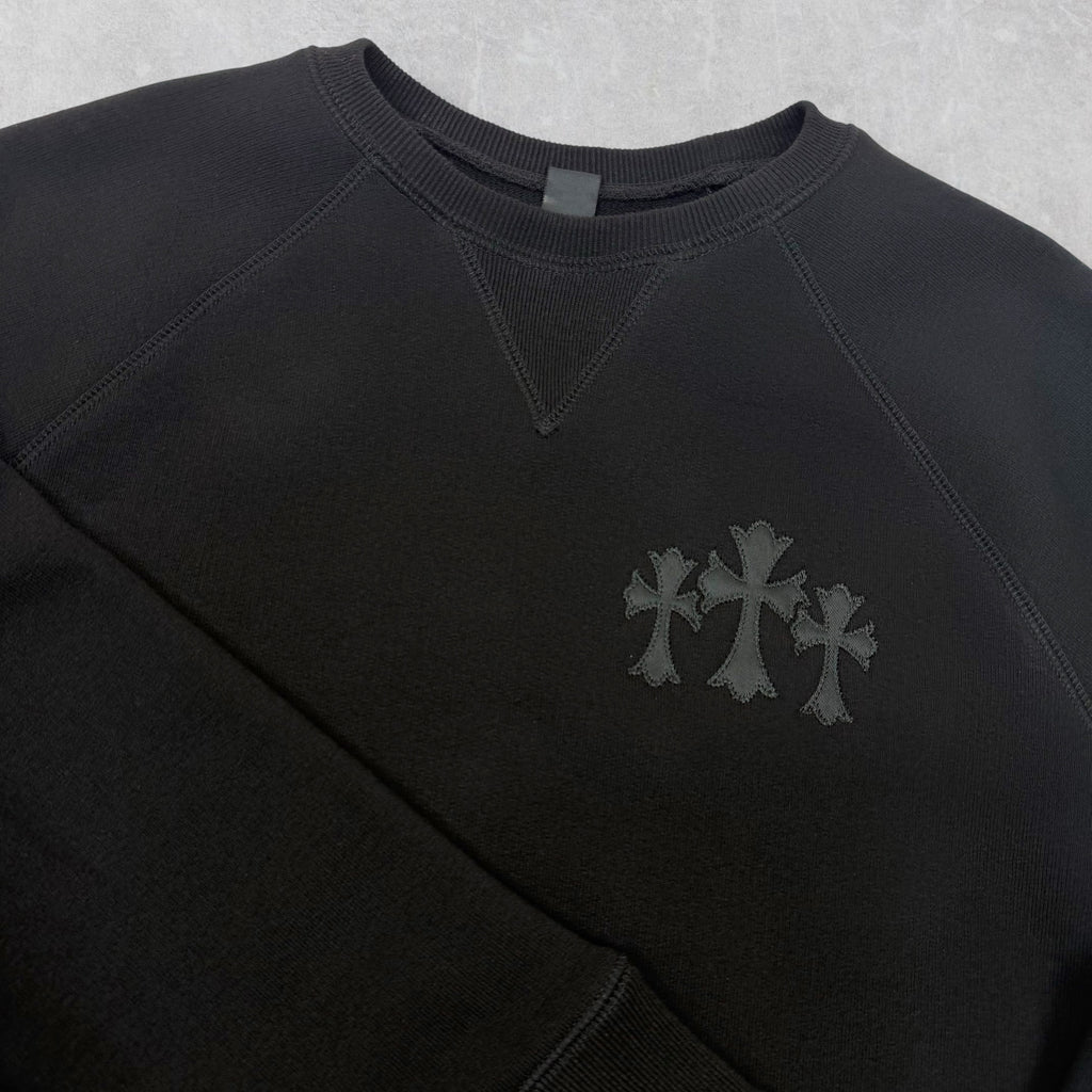 Chrome Hearts 711 Cemetery Cross Crewneck M