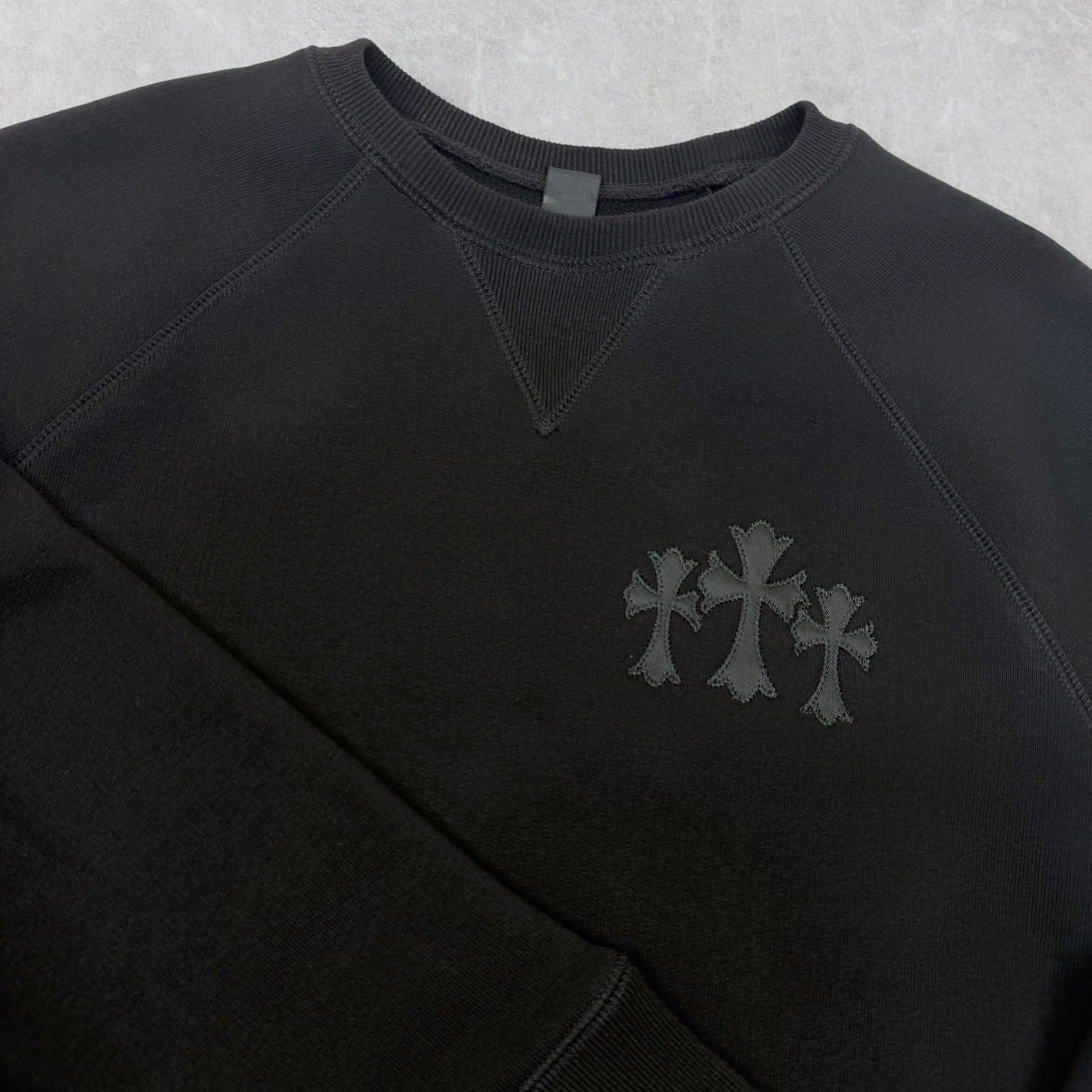 Chrome Hearts 711 Cemetery Cross Crewneck M