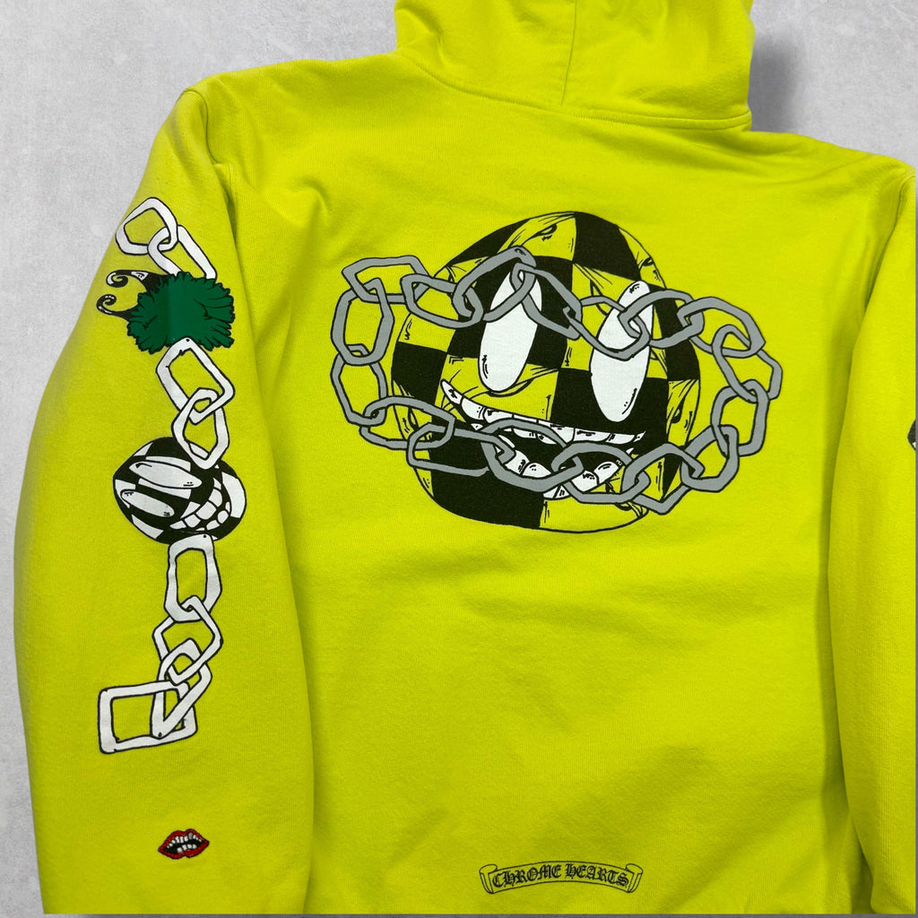 Chrome Hearts Matty Boy Link Thermal Zip Up L