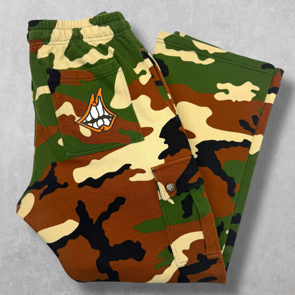 Chrome Hearts Matty Boy Camo Carpenter Sweats L