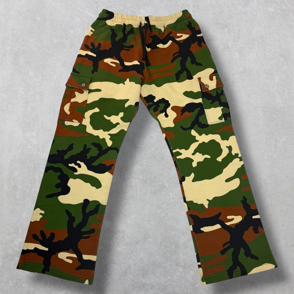 Chrome Hearts Matty Boy Camo Carpenter Sweats L
