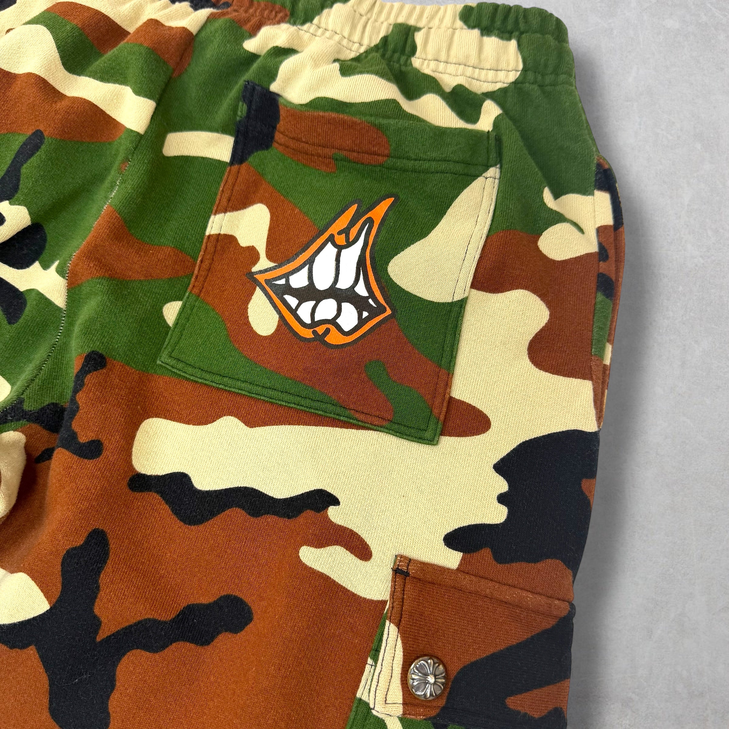 Chrome Hearts Matty Boy Camo Carpenter Sweats L