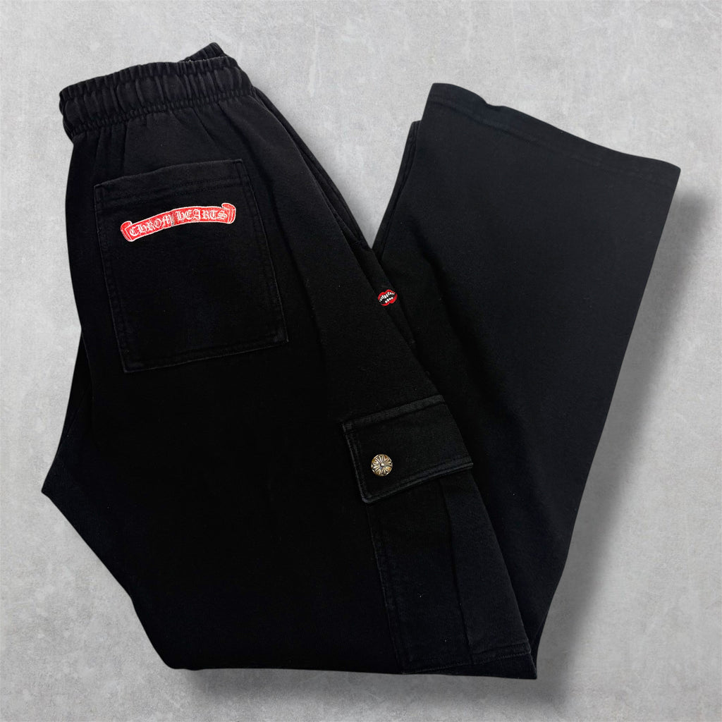Chrome Hearts Matty Boy Stay Fast Cargo Sweats L