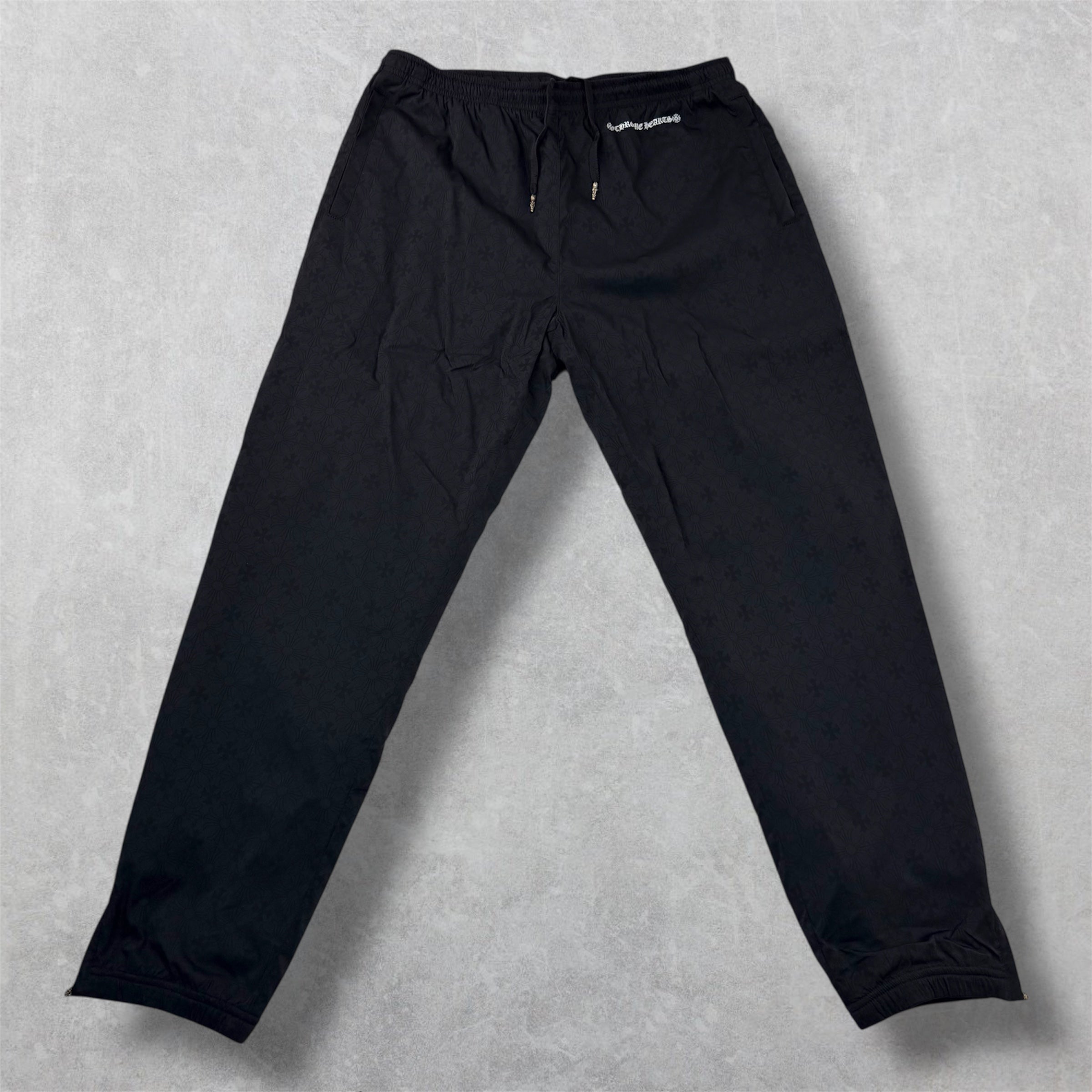 Chrome Hearts Monogram Black Track Pants L