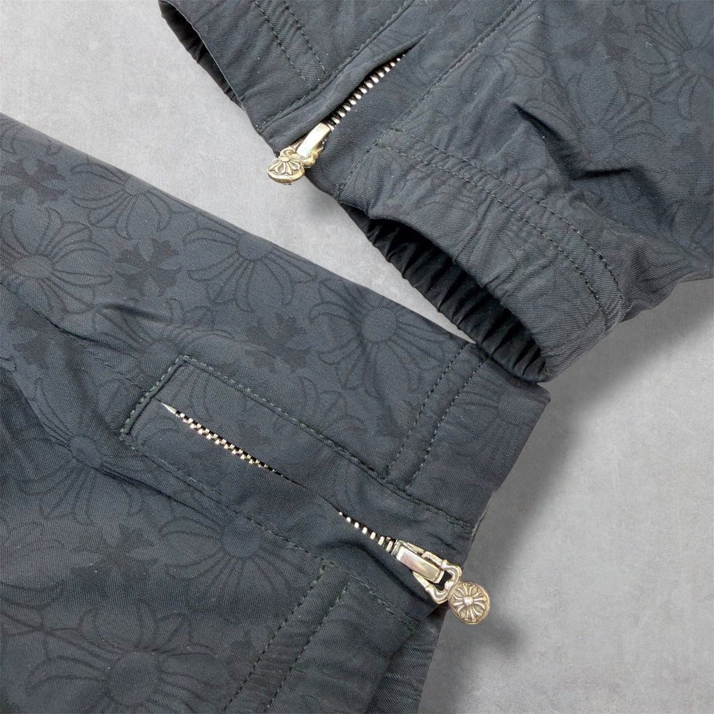 Chrome Hearts Monogram Black Track Pants L