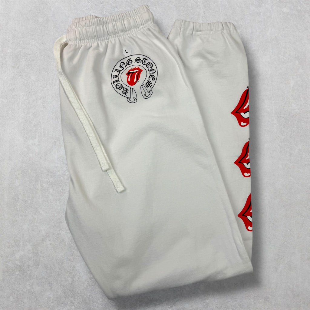 Chrome Hearts Rolling Stones Red Lip Sweats L