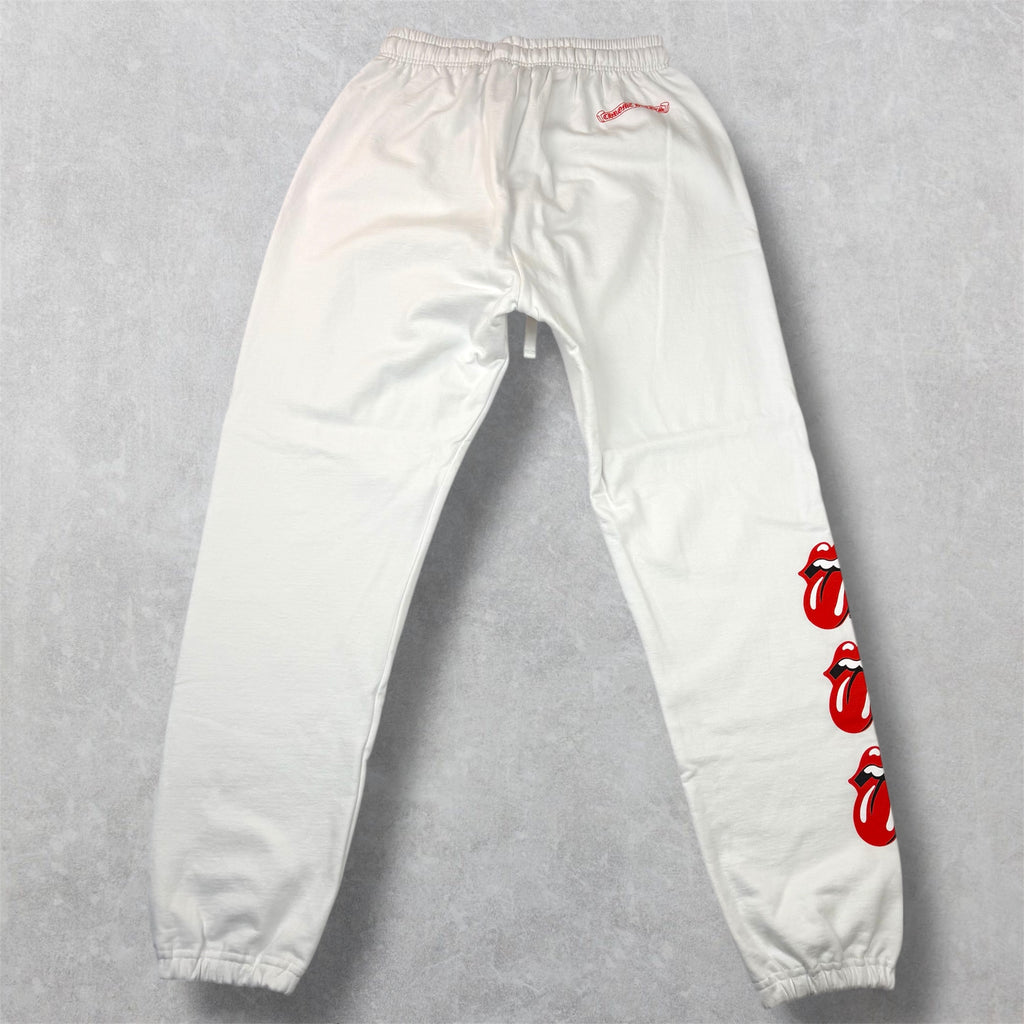 Chrome Hearts Rolling Stones Red Lip Sweats L