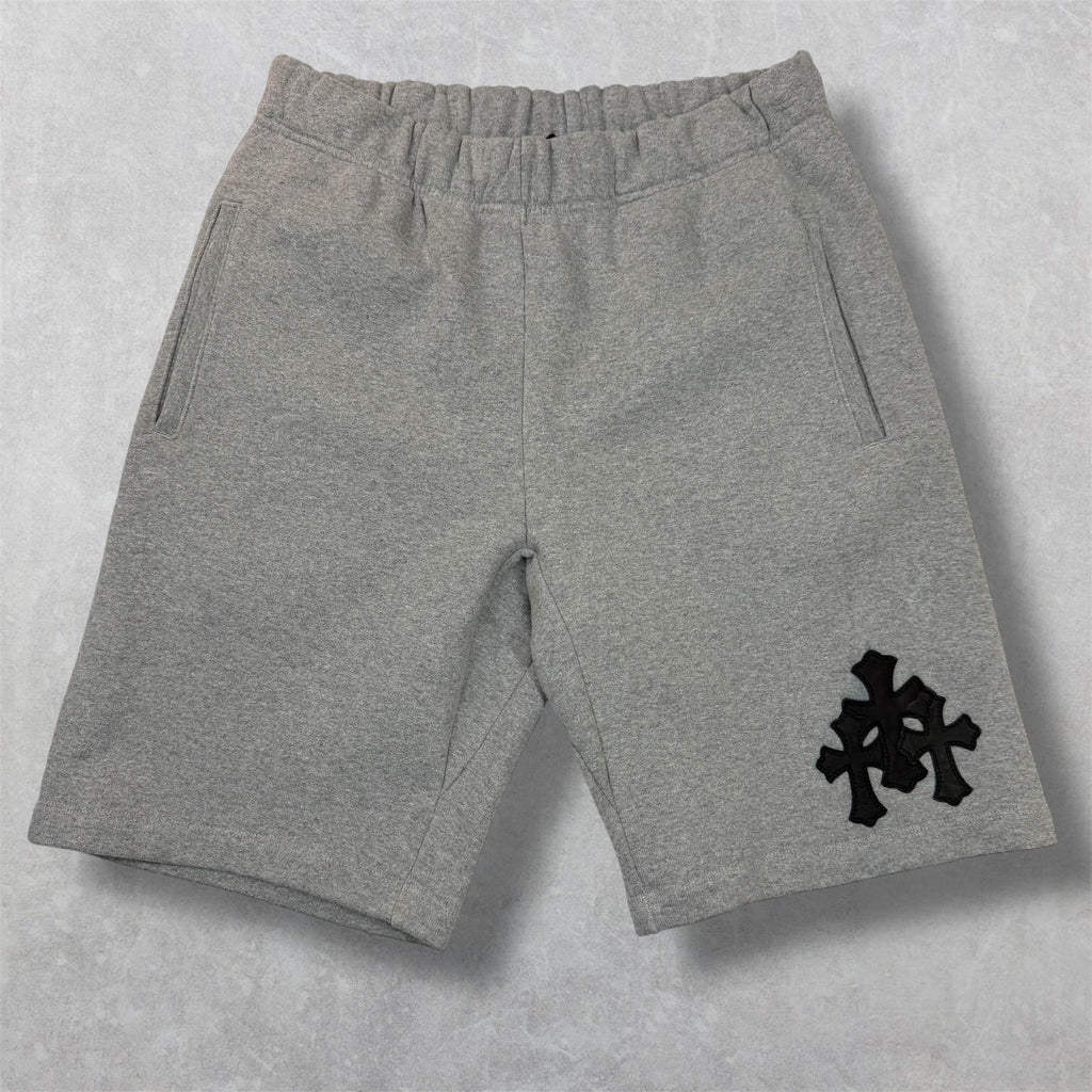 Chrome Hearts Grey Paper Jam Shorts M