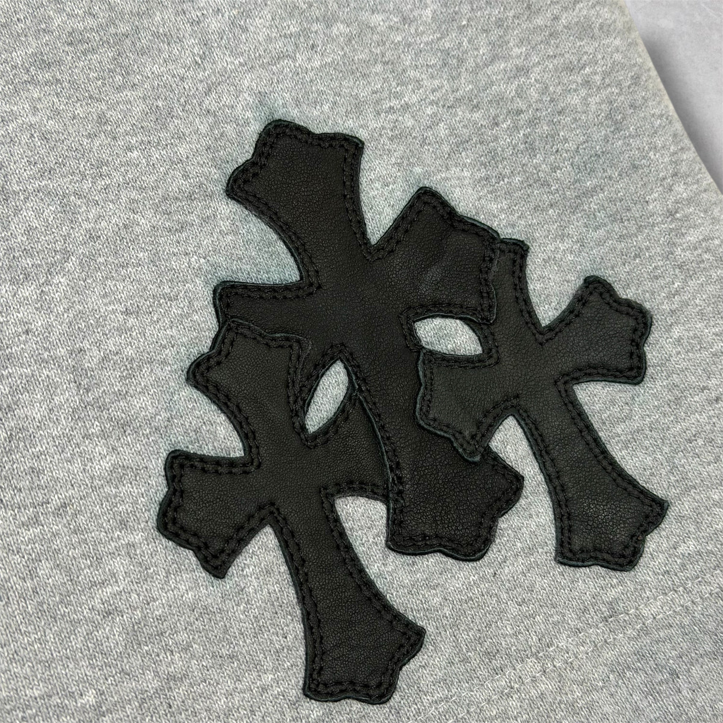 Chrome Hearts Grey Paper Jam Shorts M