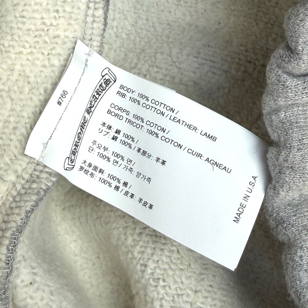 Chrome Hearts Grey Paper Jam Shorts M