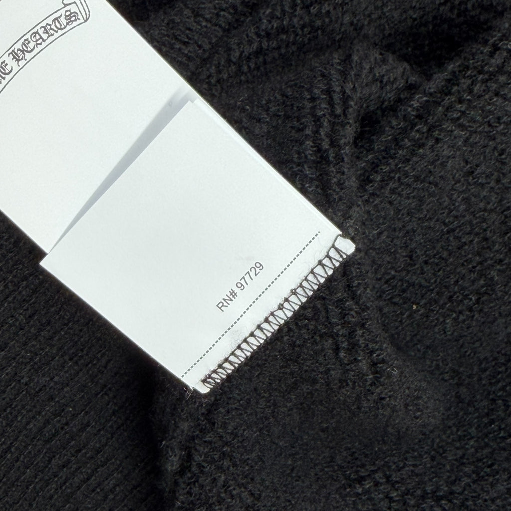 Chrome Hearts Floral Sleeve Cashmere Hoodie L