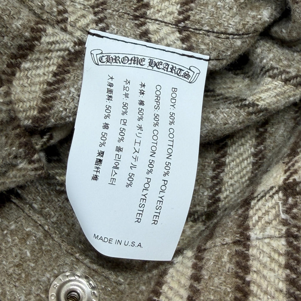 Chrome Hearts Flannel Work Dog M