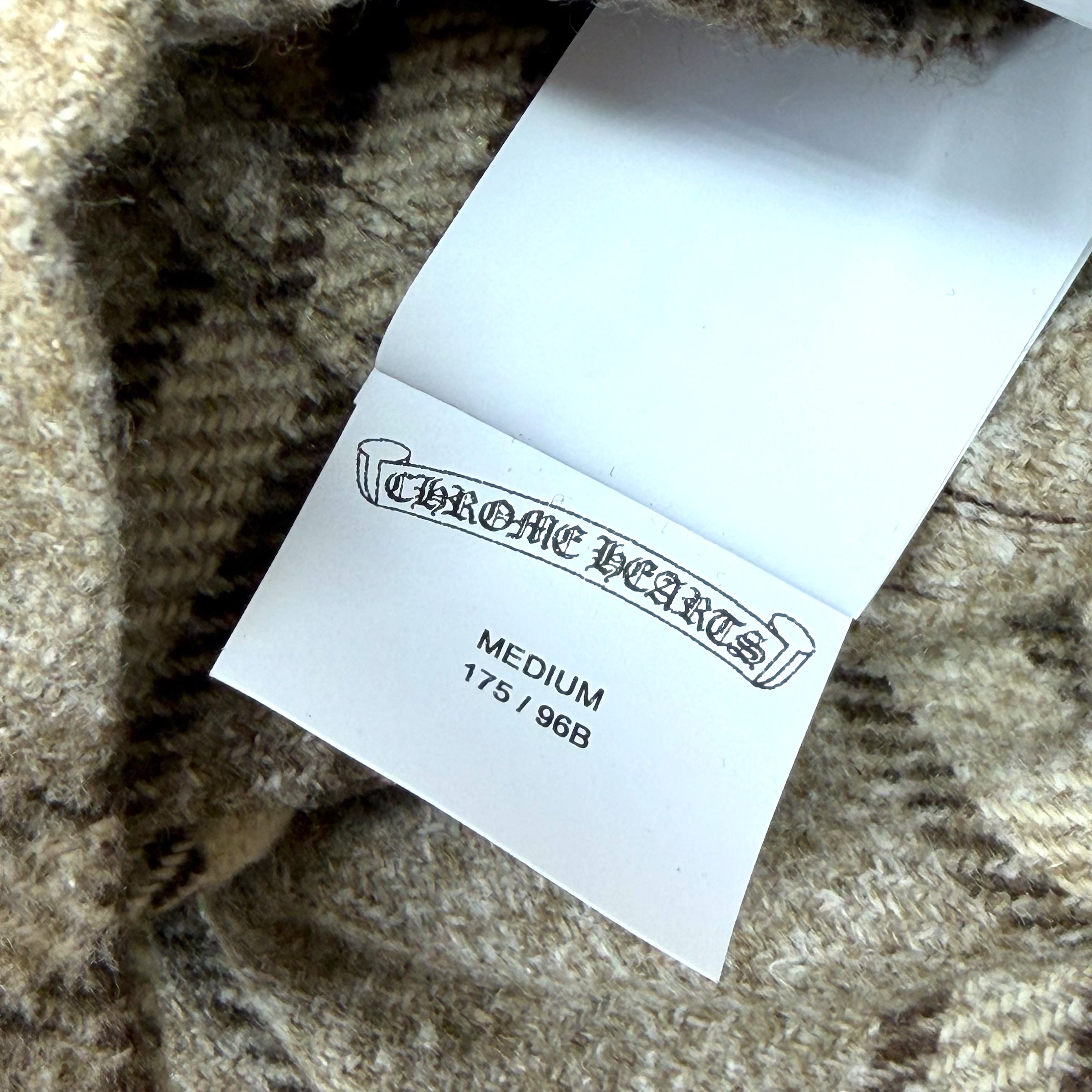 Chrome Hearts Flannel Work Dog M