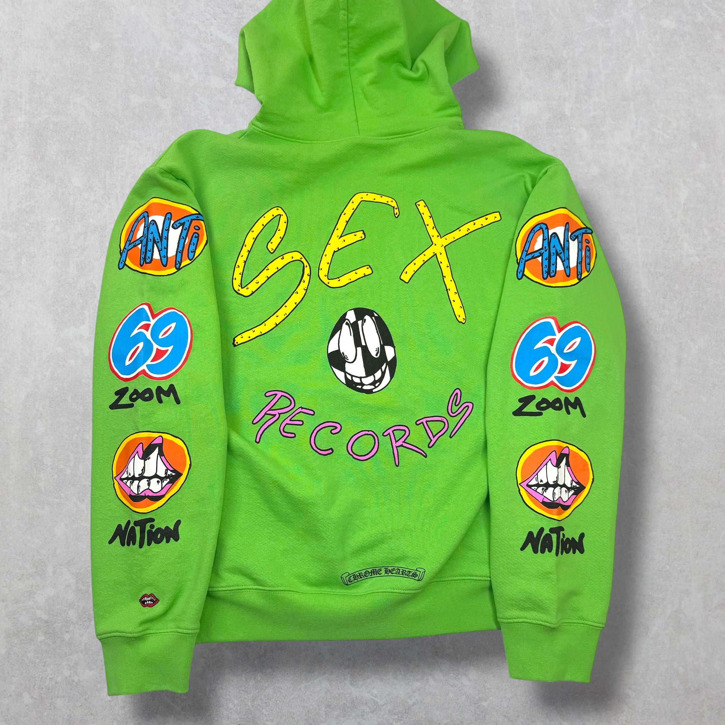 Chrome Hearts Matty Boy Sex Records Hoodie L