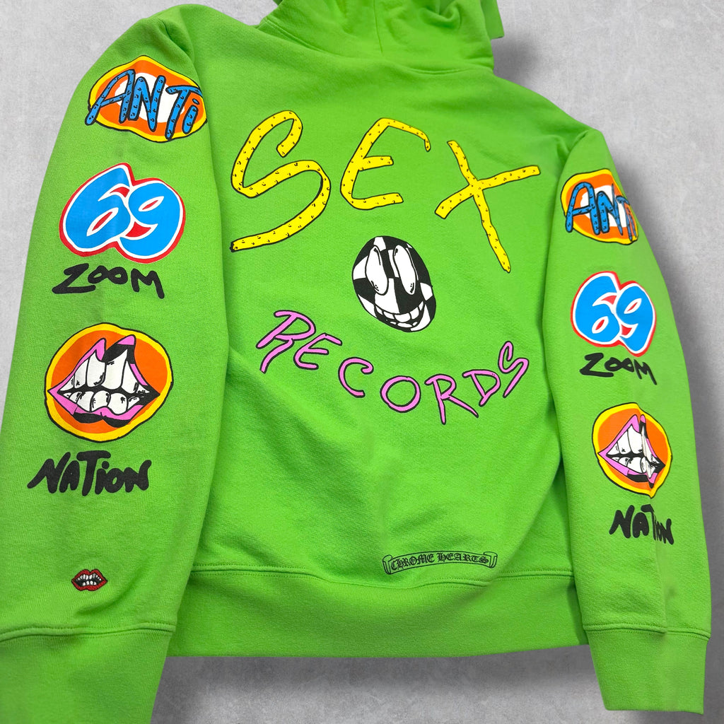 Chrome Hearts Matty Boy Sex Records Hoodie L