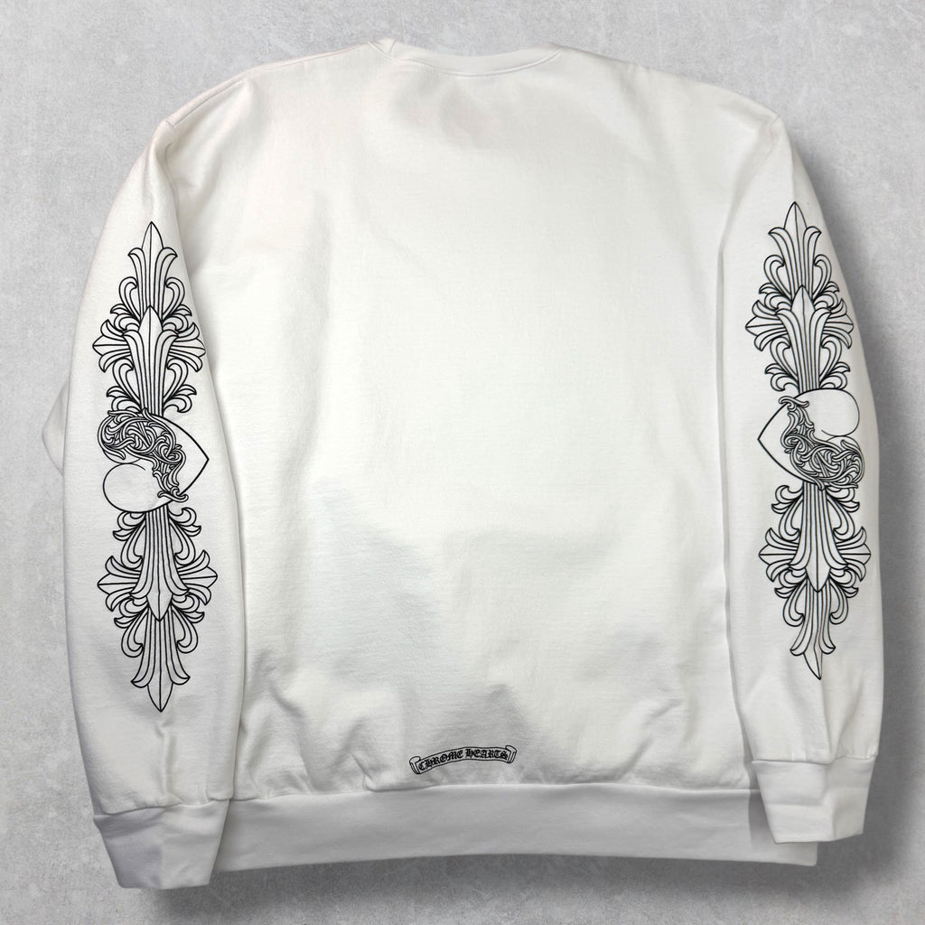 Chrome Hearts Love You Floral Crewneck XL