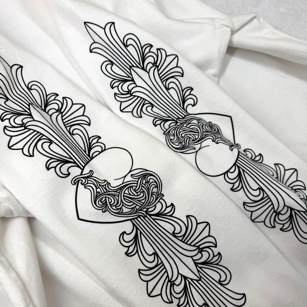 Chrome Hearts Love You Floral Crewneck XL