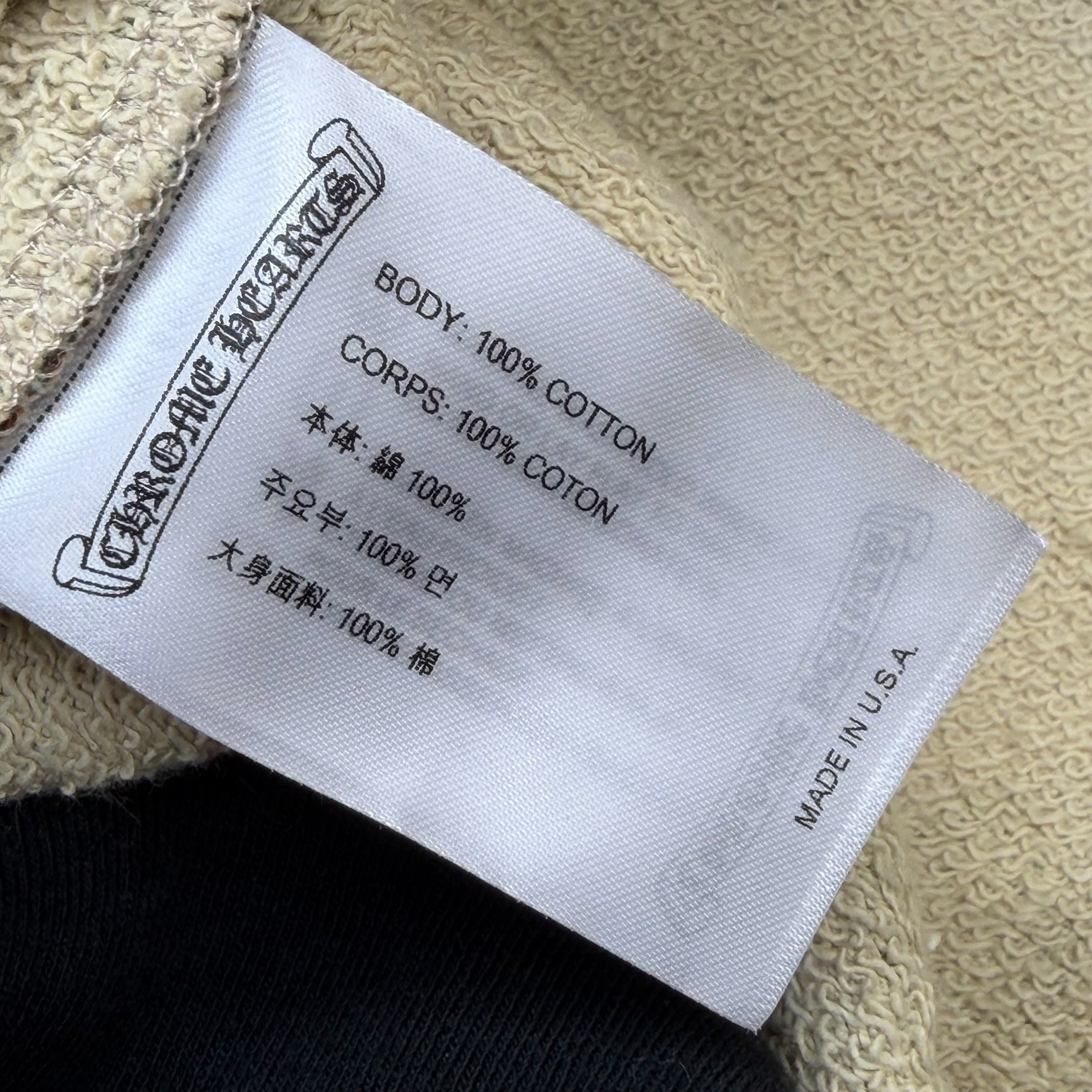 Chrome Hearts Matty Boy Caution Hoodie XL