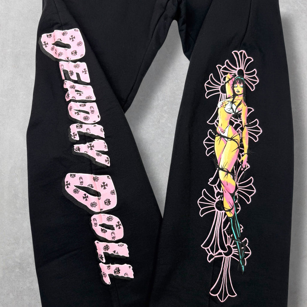 Chrome Hearts Jesse Jo Deadly Doll Sweatpants L