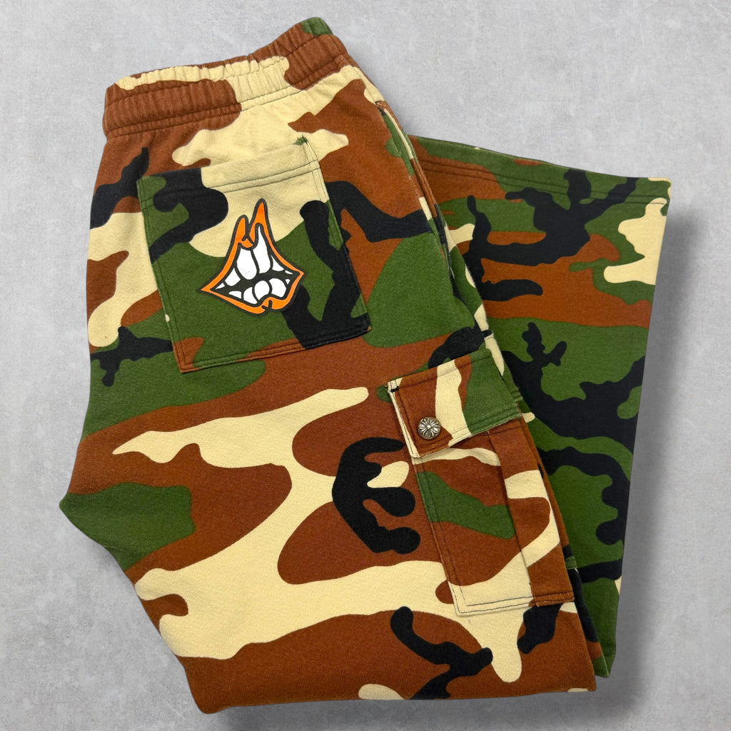 Chrome Hearts Matty Boy Camo Carpenter Sweats XL