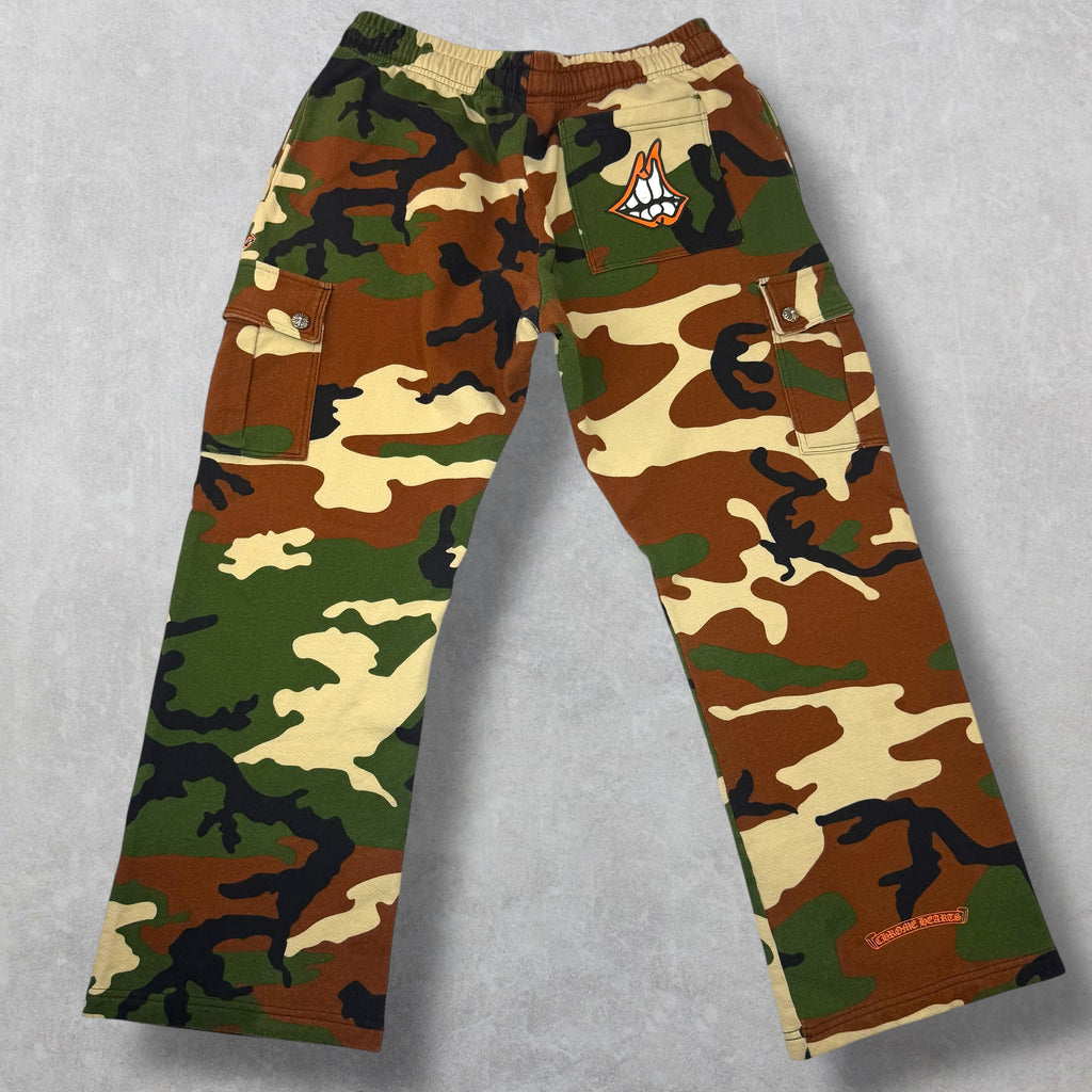 Chrome Hearts Matty Boy Camo Carpenter Sweats XL