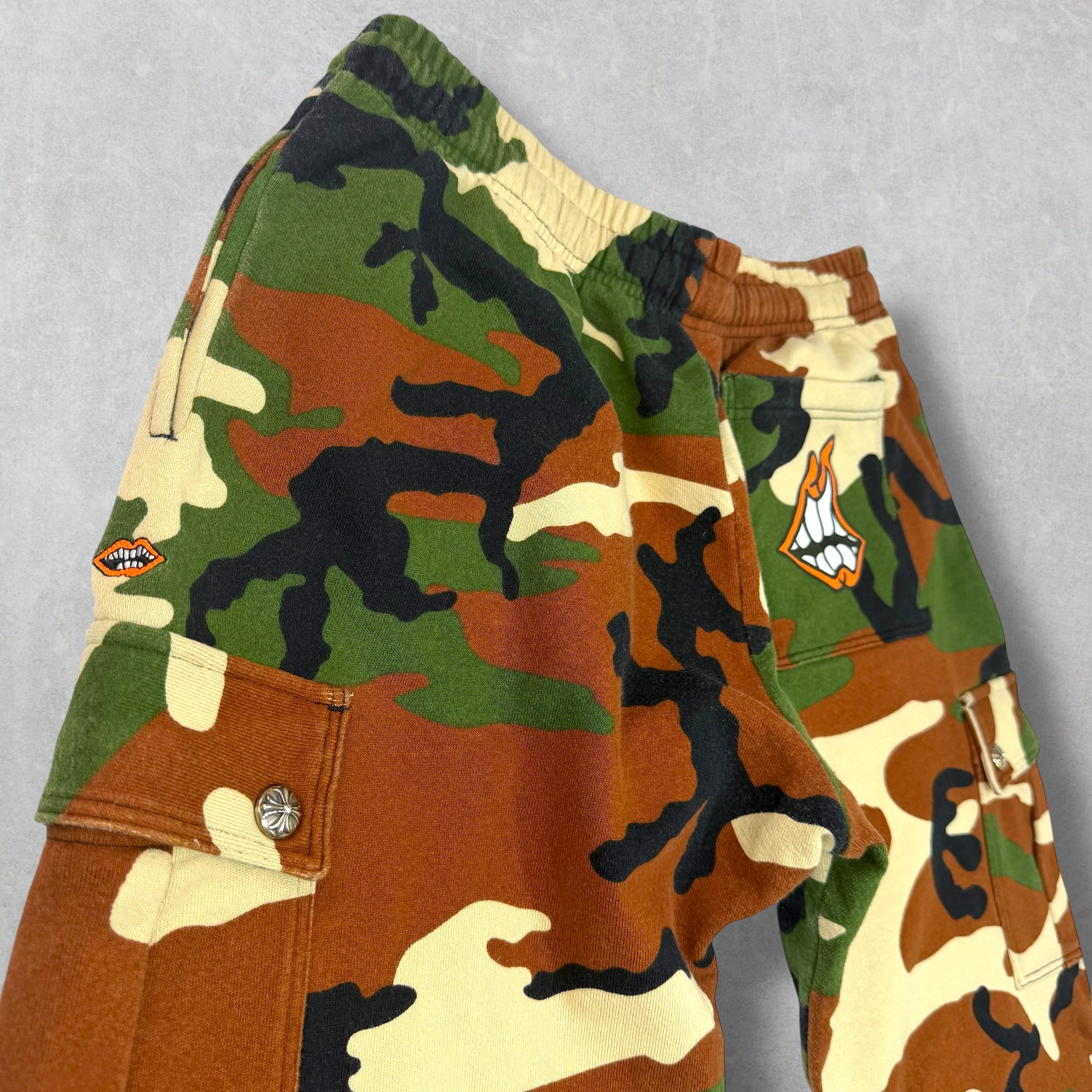 Chrome Hearts Matty Boy Camo Carpenter Sweats XL