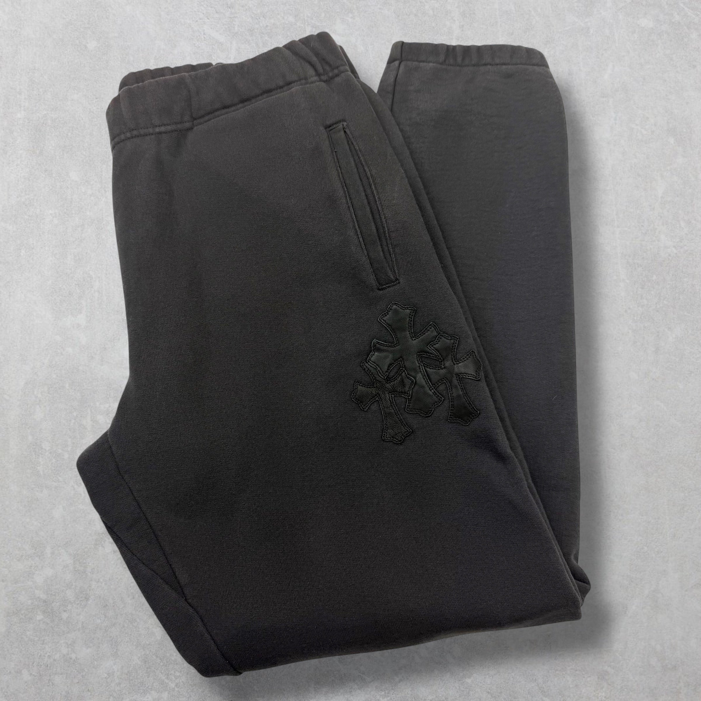 Chrome Hearts Paper Jam Cross Patch Sweats XL