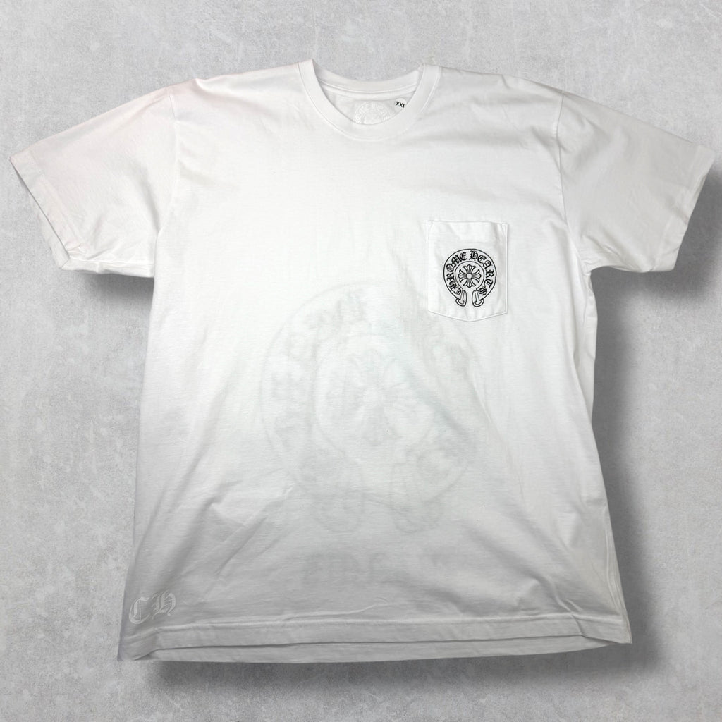 Chrome Hearts Miami Horseshoe Tee White XXL